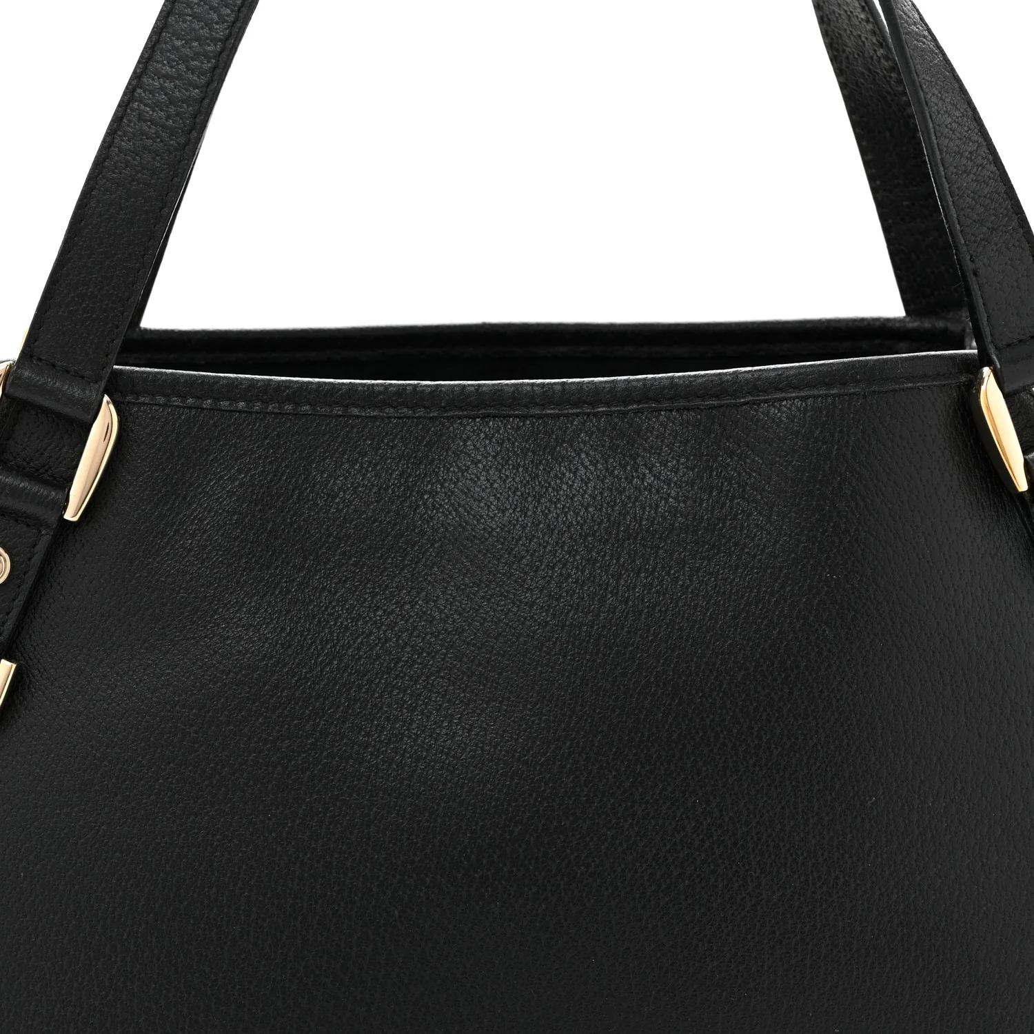 Calfskin Medium Abbey Shoulder Bag Black - Top Club