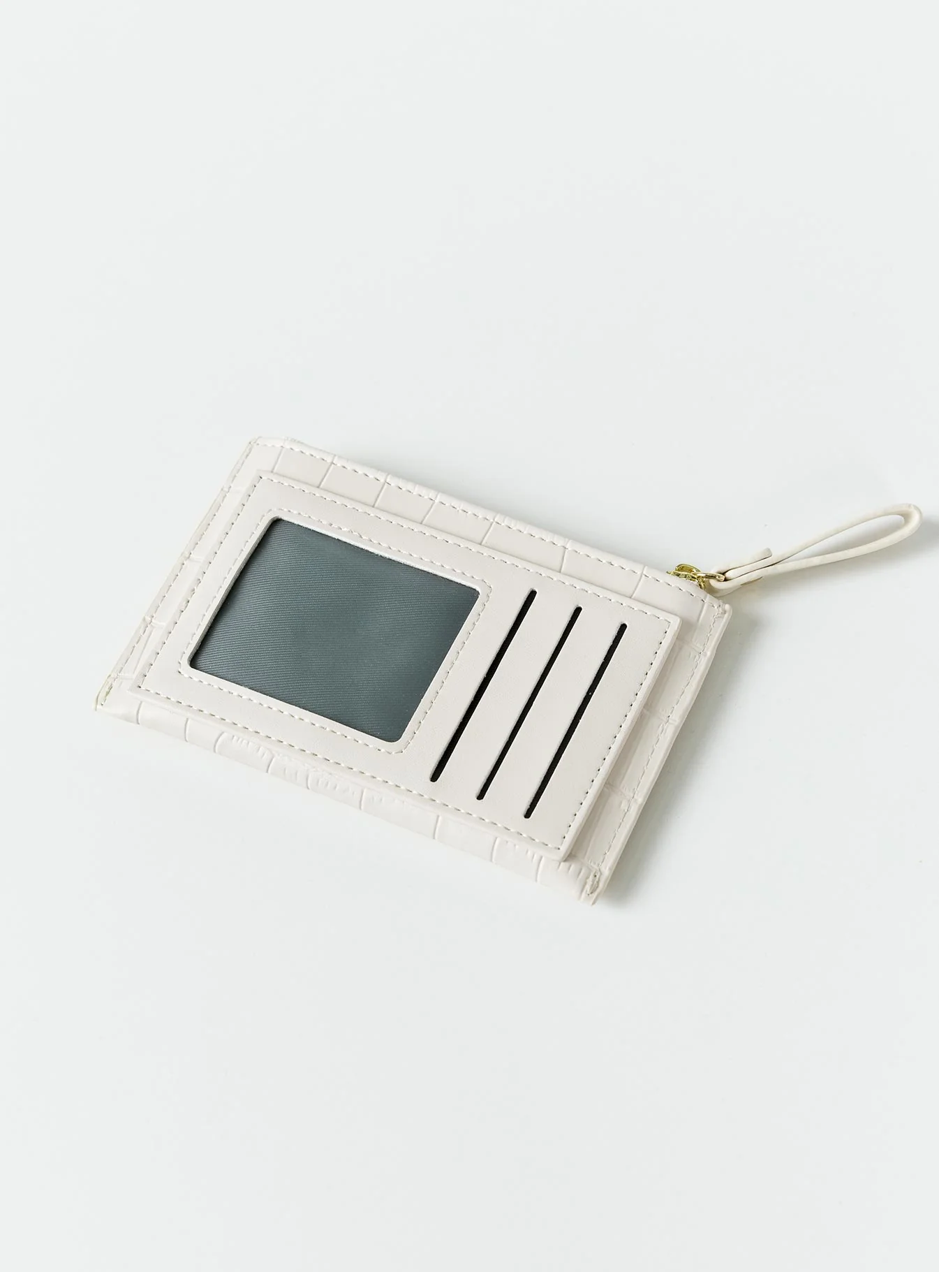 Keeping Track Wallet Cream