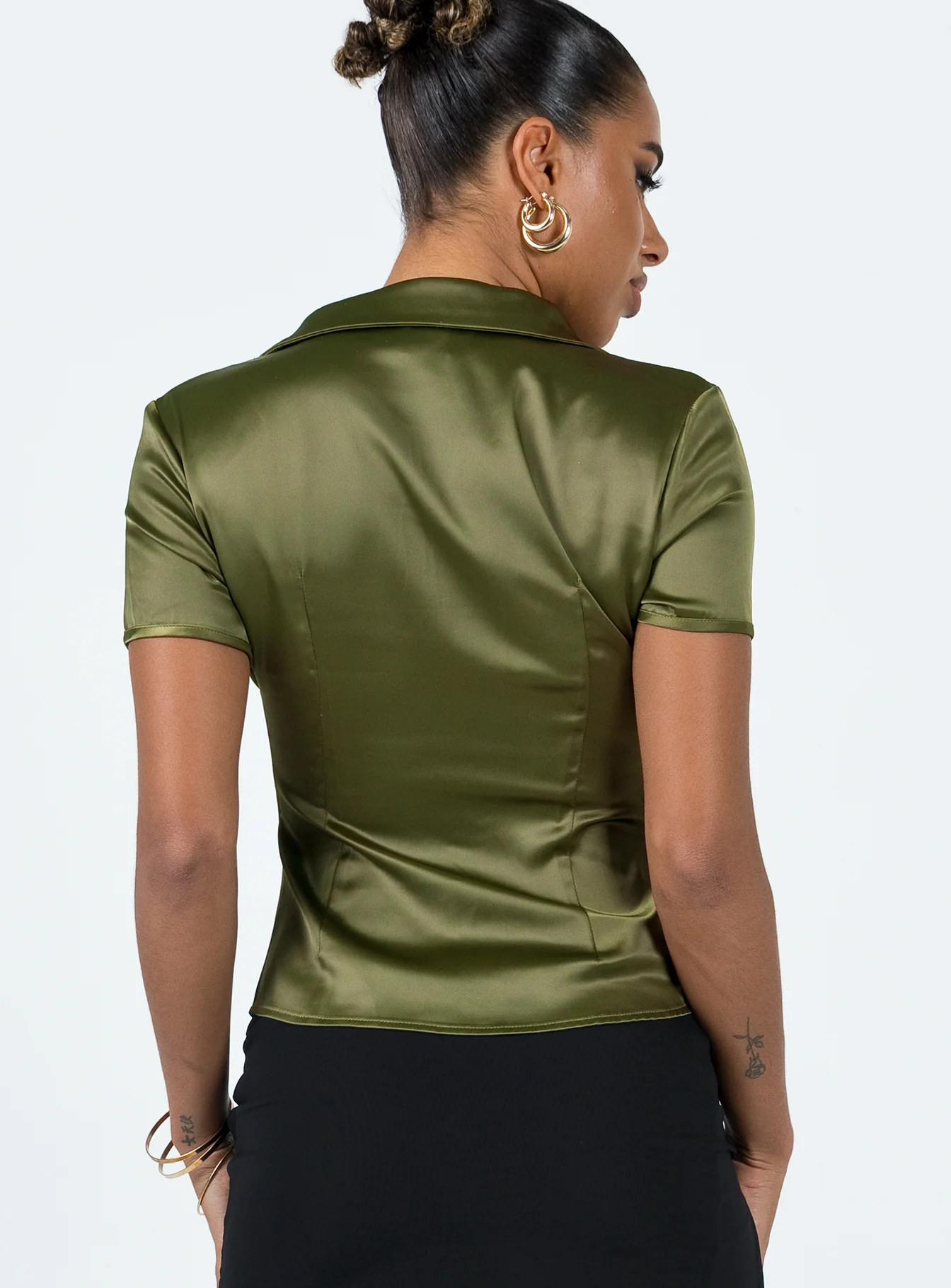 Bessie Top Khaki