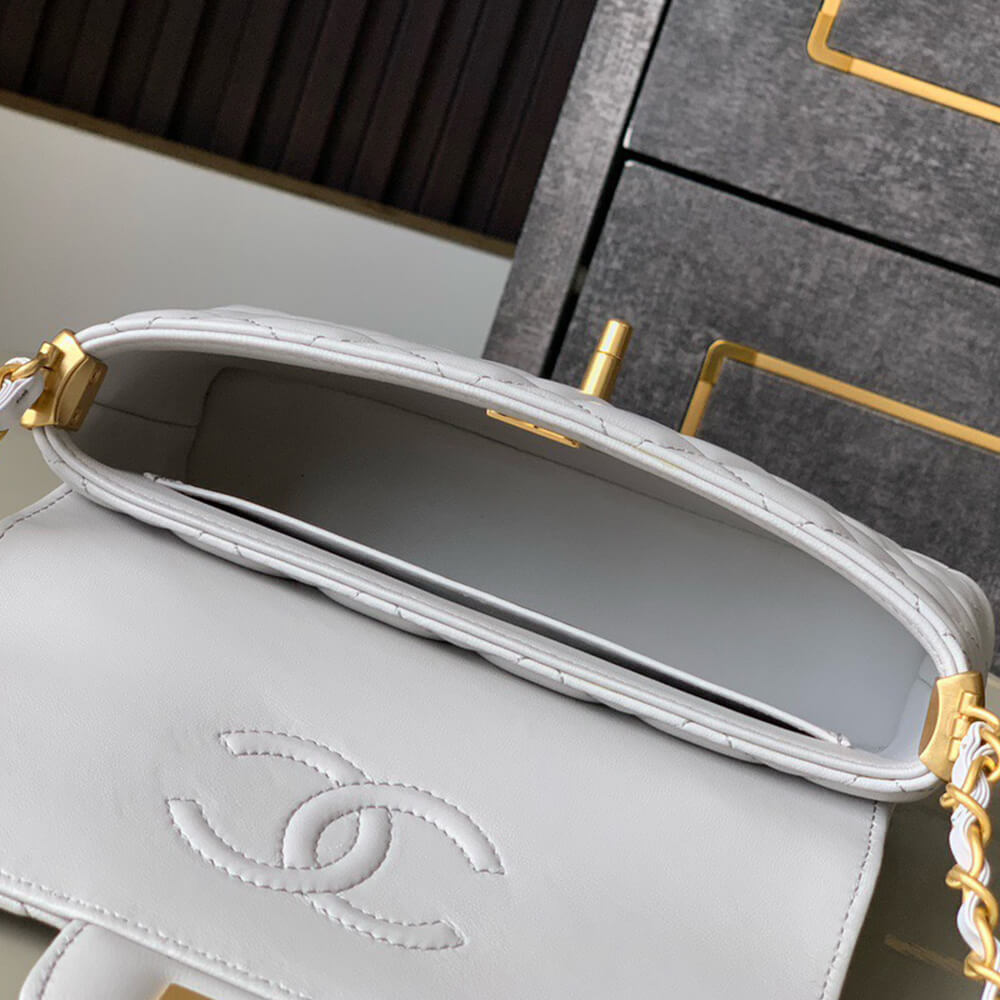 CHANEL Small Flap Bag with Top Handle(HIGH-END GRADE) - Top Club