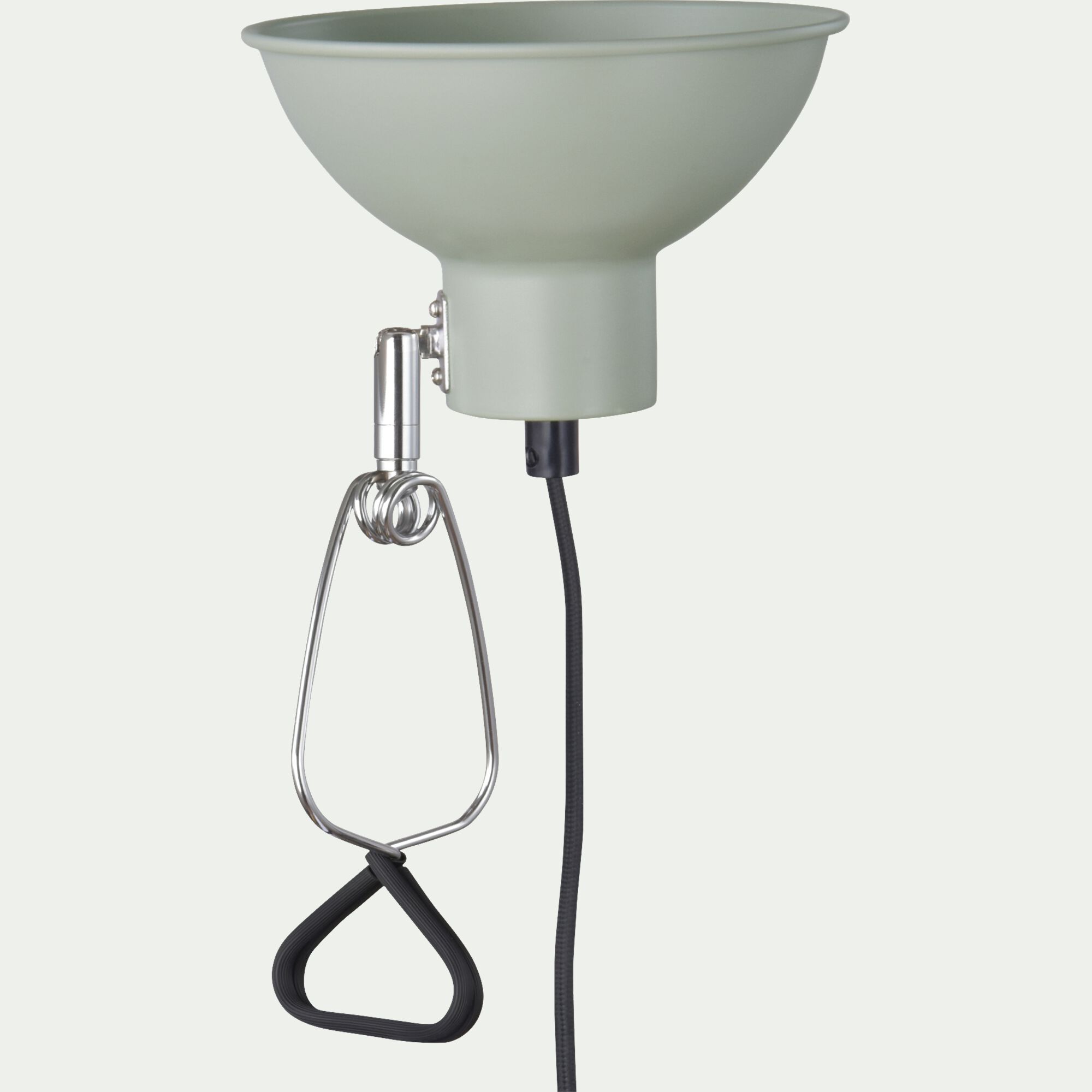 LONEA - Lampe de bureau à clipser en acier H31cm - vert