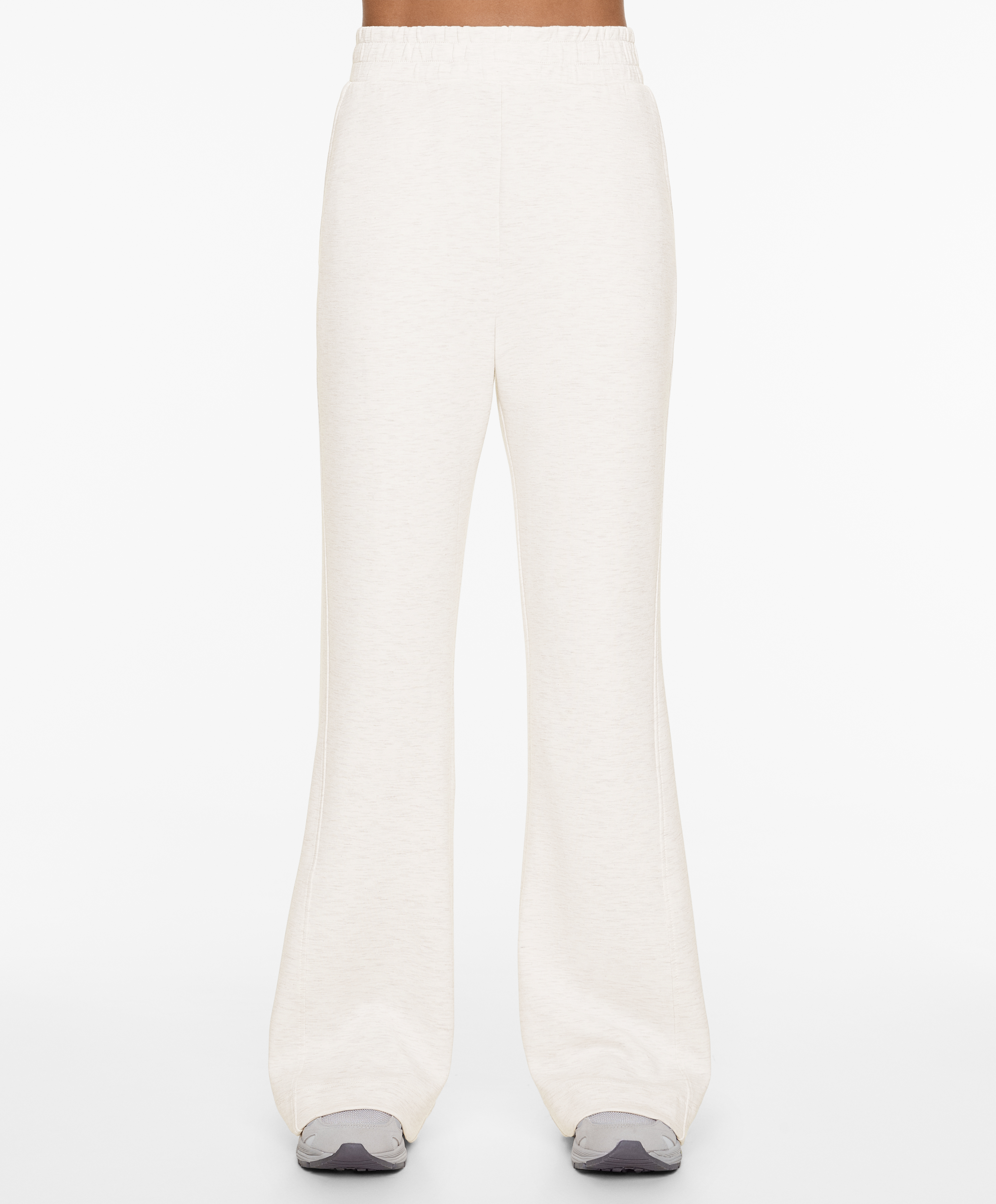 OYSHO Flare trousers with modal