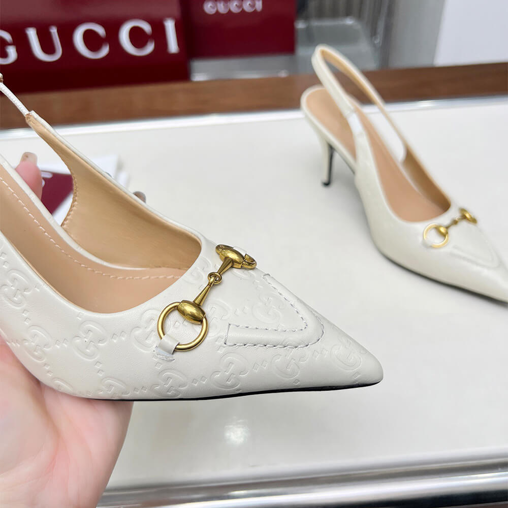 Gucci Women s slingback pump with Horsebit - Top Club