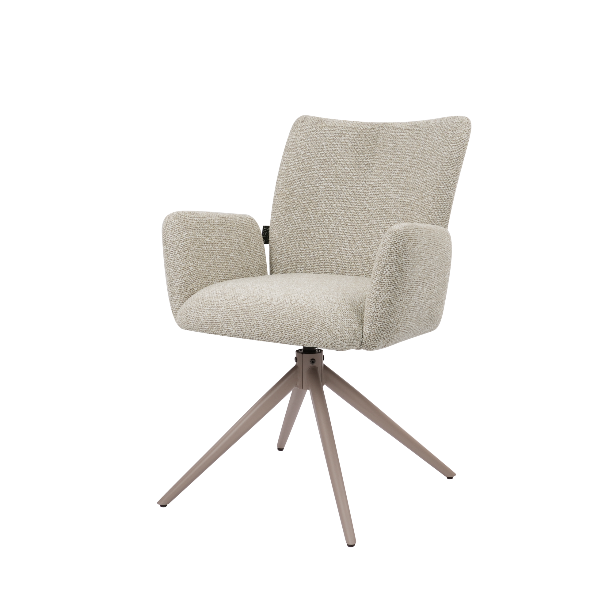 Eetkamerstoel Chiel stof beige
