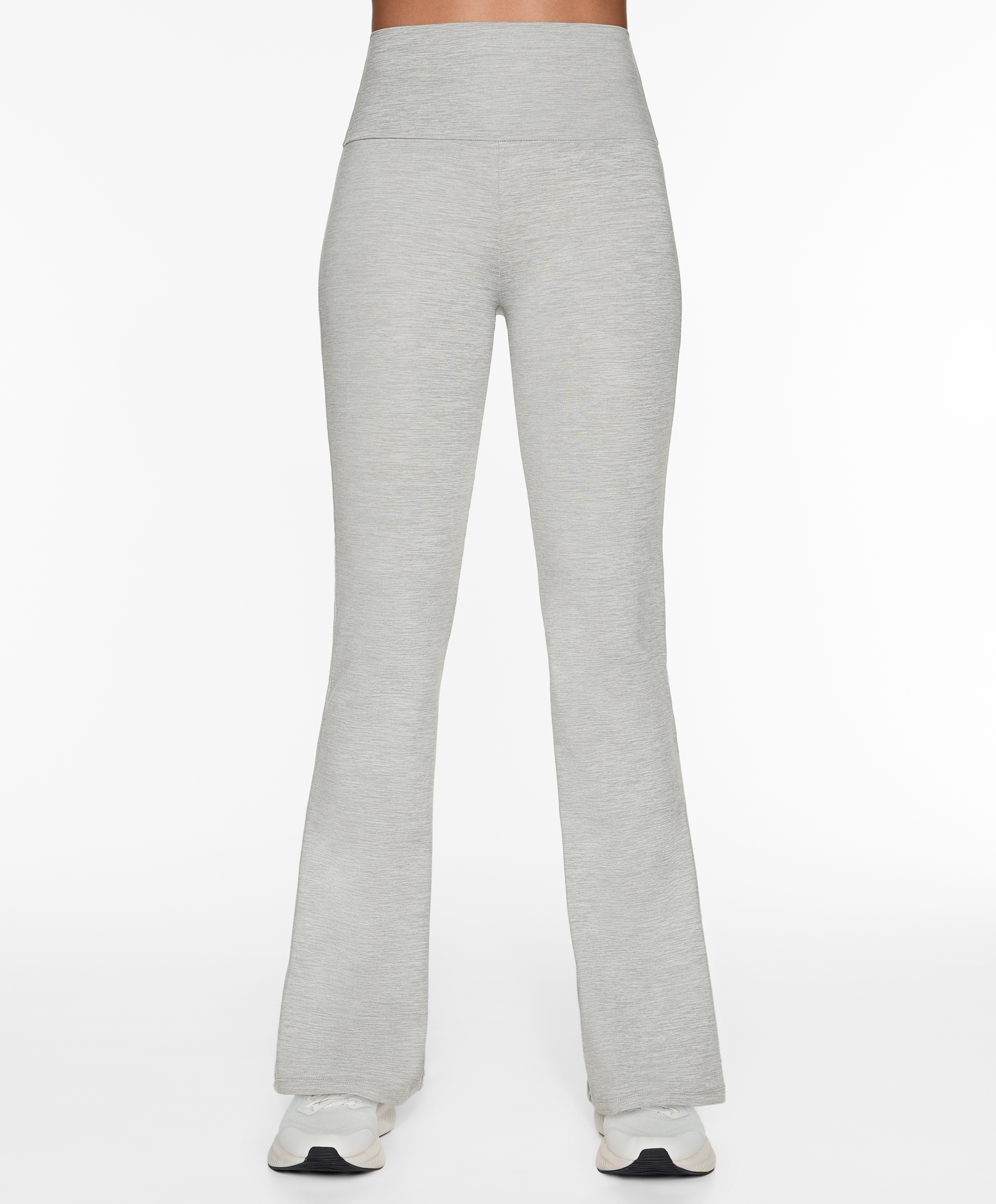 OYSHO High-rise comfortlux flare trousers