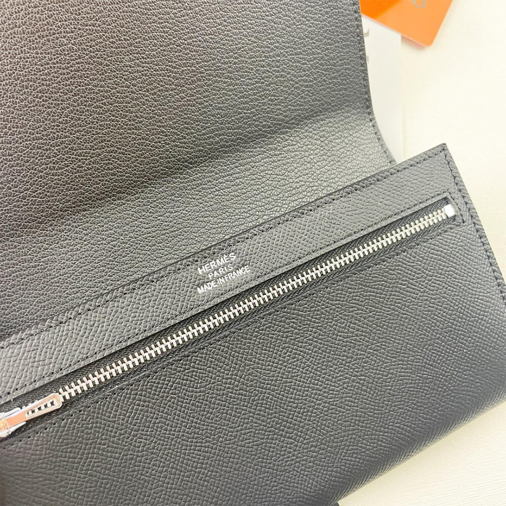 HERMES New H Passant Toutenmain wallet(HIGH-END GRADE) - Top Club