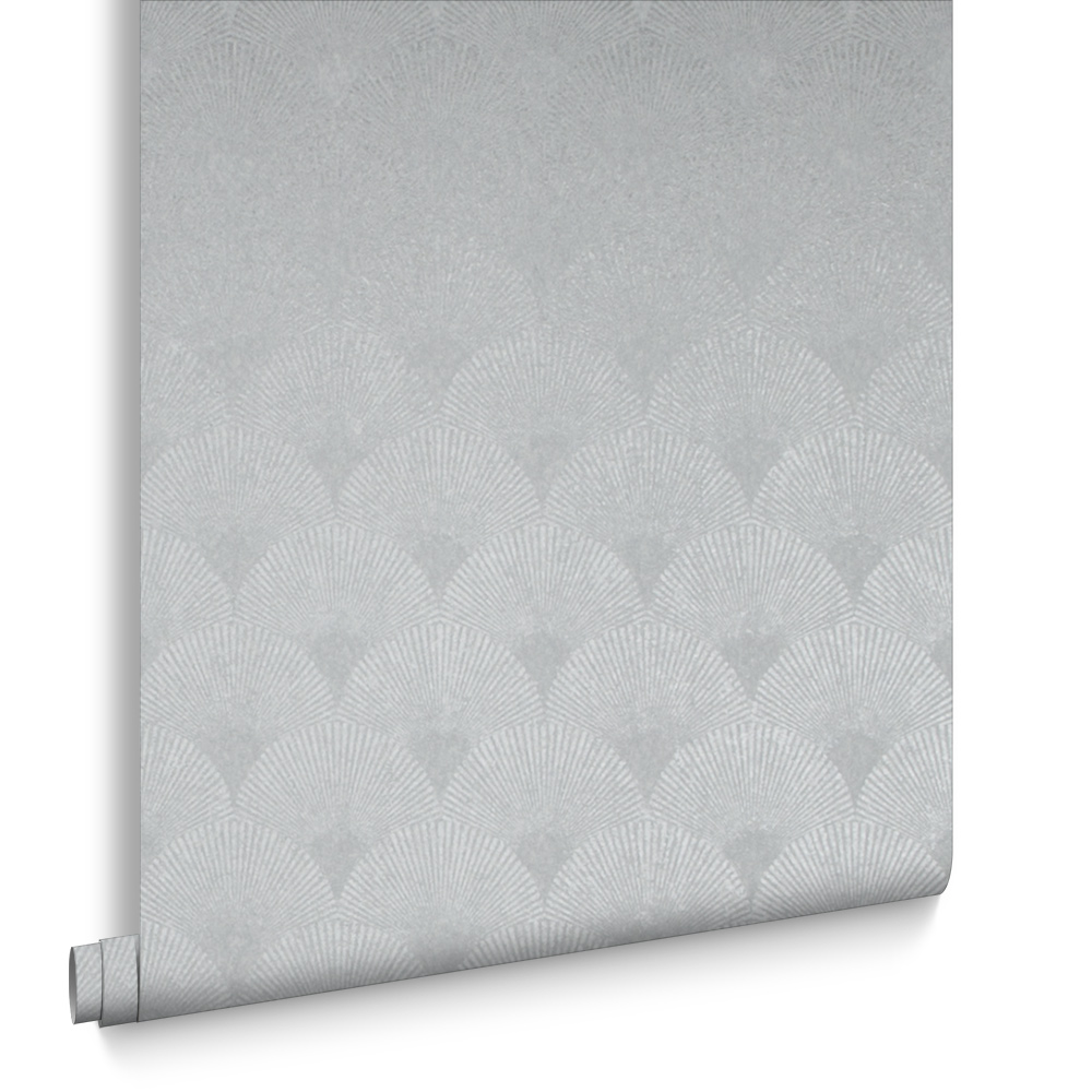 Graham & Brown  vliesbehang  Fan Silver Graham & Brown  vliesbehang  Fan Silver