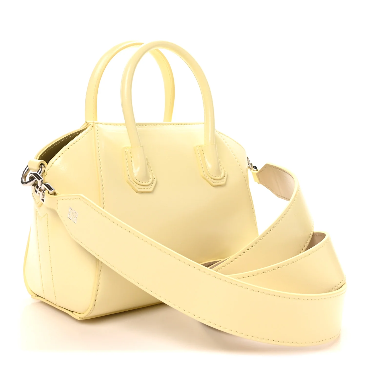 Box Calfskin Toy Antigona Soft Yellow Natural Beige