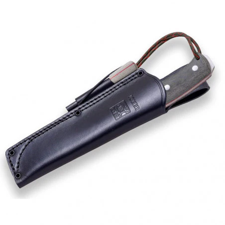 Joker Nomad Micarta Canvas with Ferrocerium - Survival and buschcraft knife