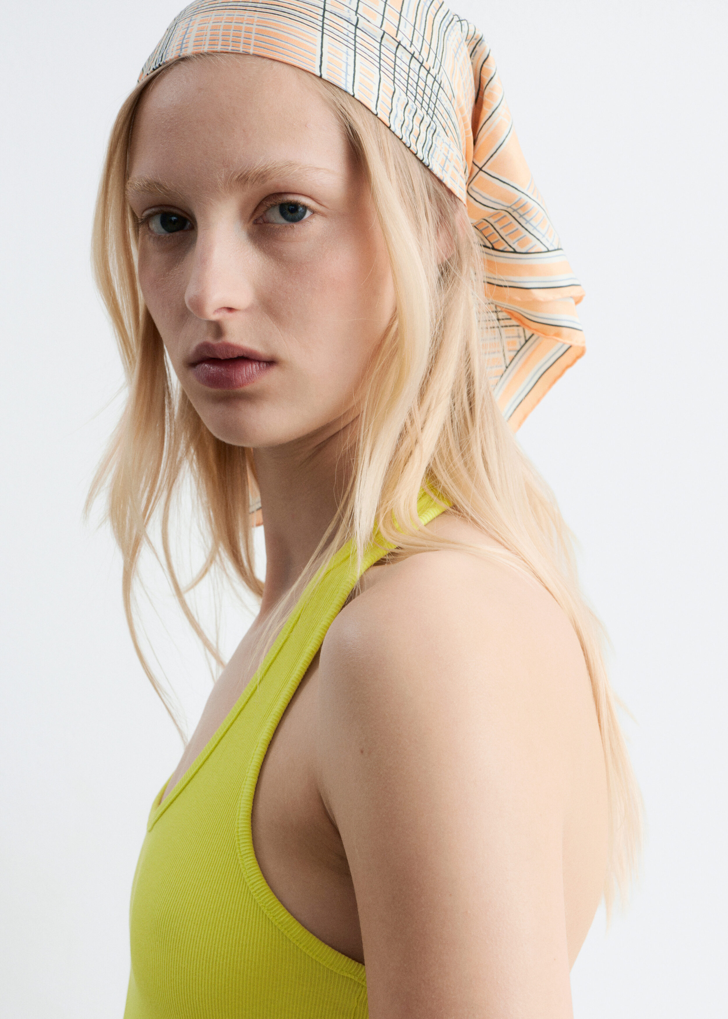 & Other Stories HALTER-NECK JERSEY BODYSUIT