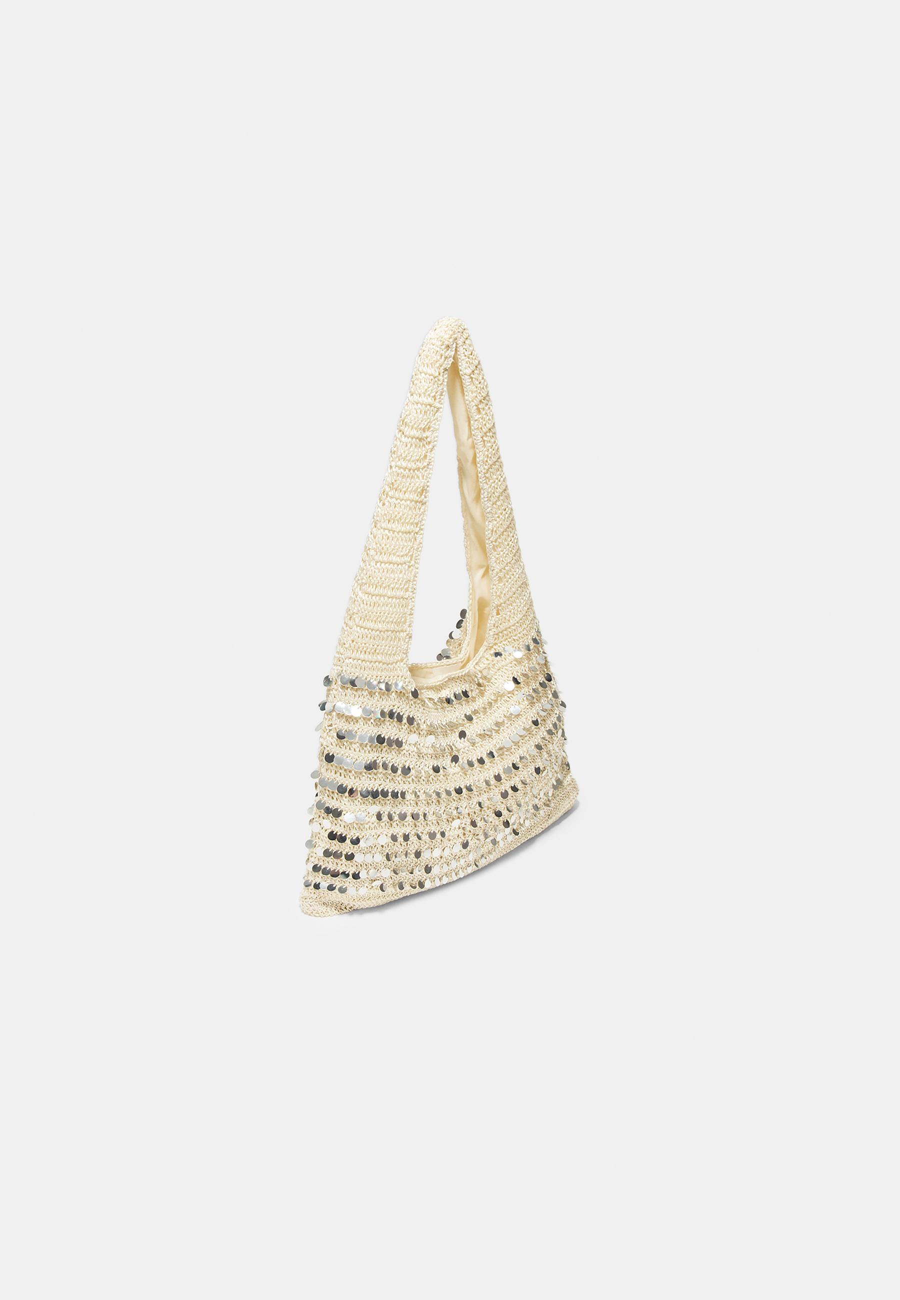 SEQUIN SHOULDER BAG