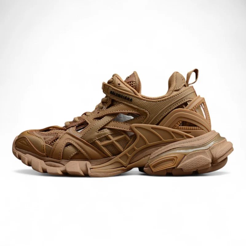Balenciaga Track Sneaker in Camel - Sneaker Replica Workshop
