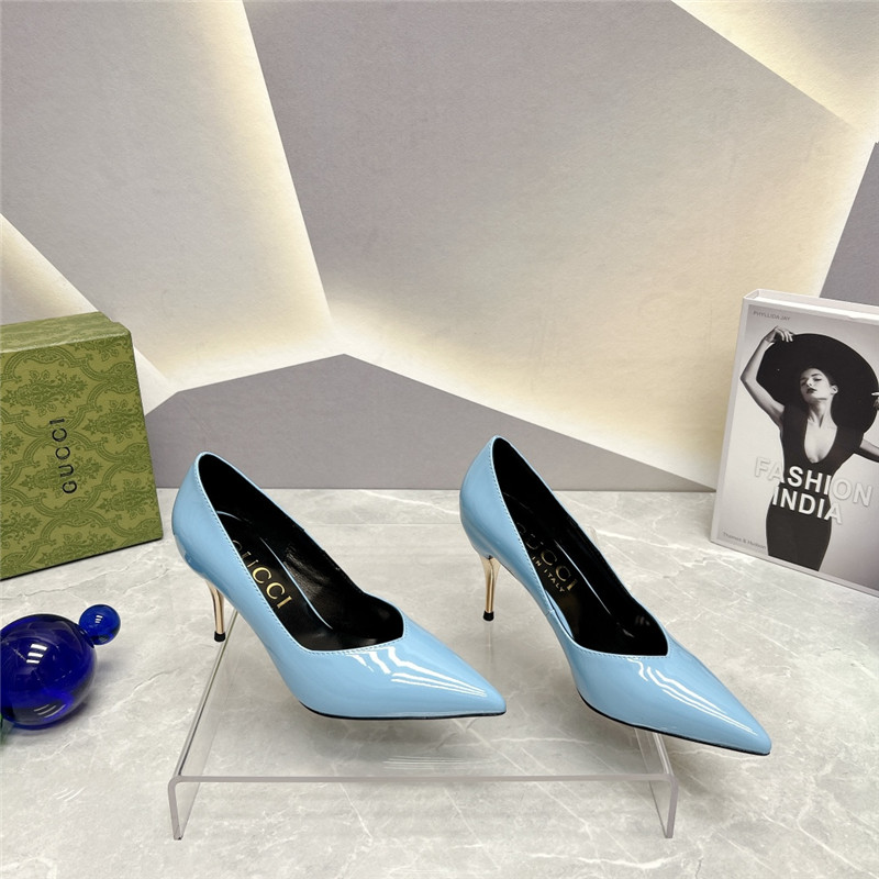 gucci pointed toe metal high-heeled shoes - Sneaker Replica Workshop