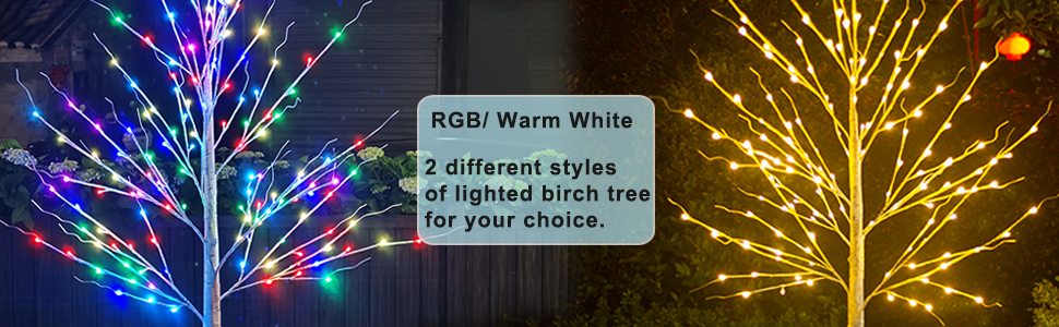 tall tree light for outdoor