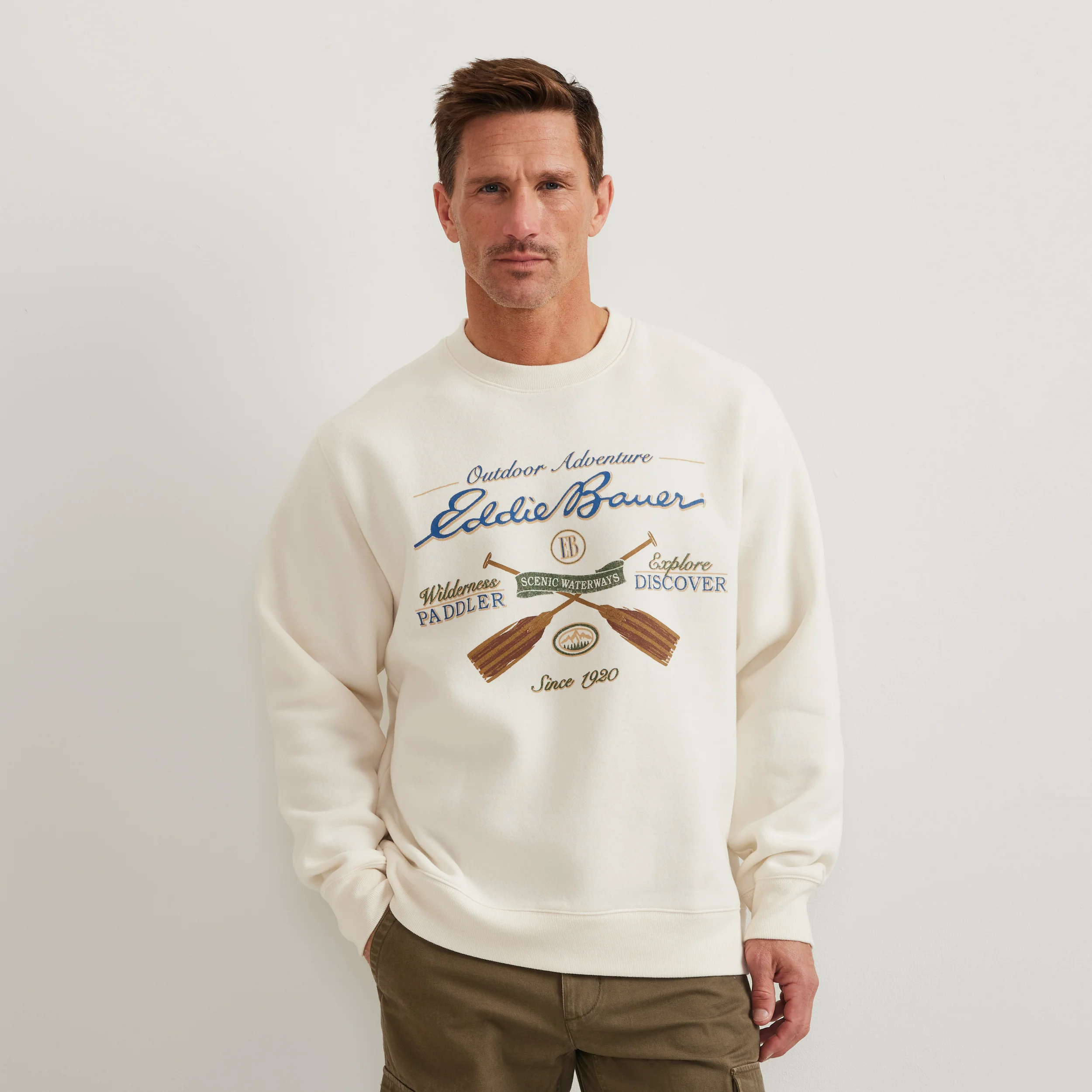 Men's Vintage Soft Paddle Crew - MoB Apparel