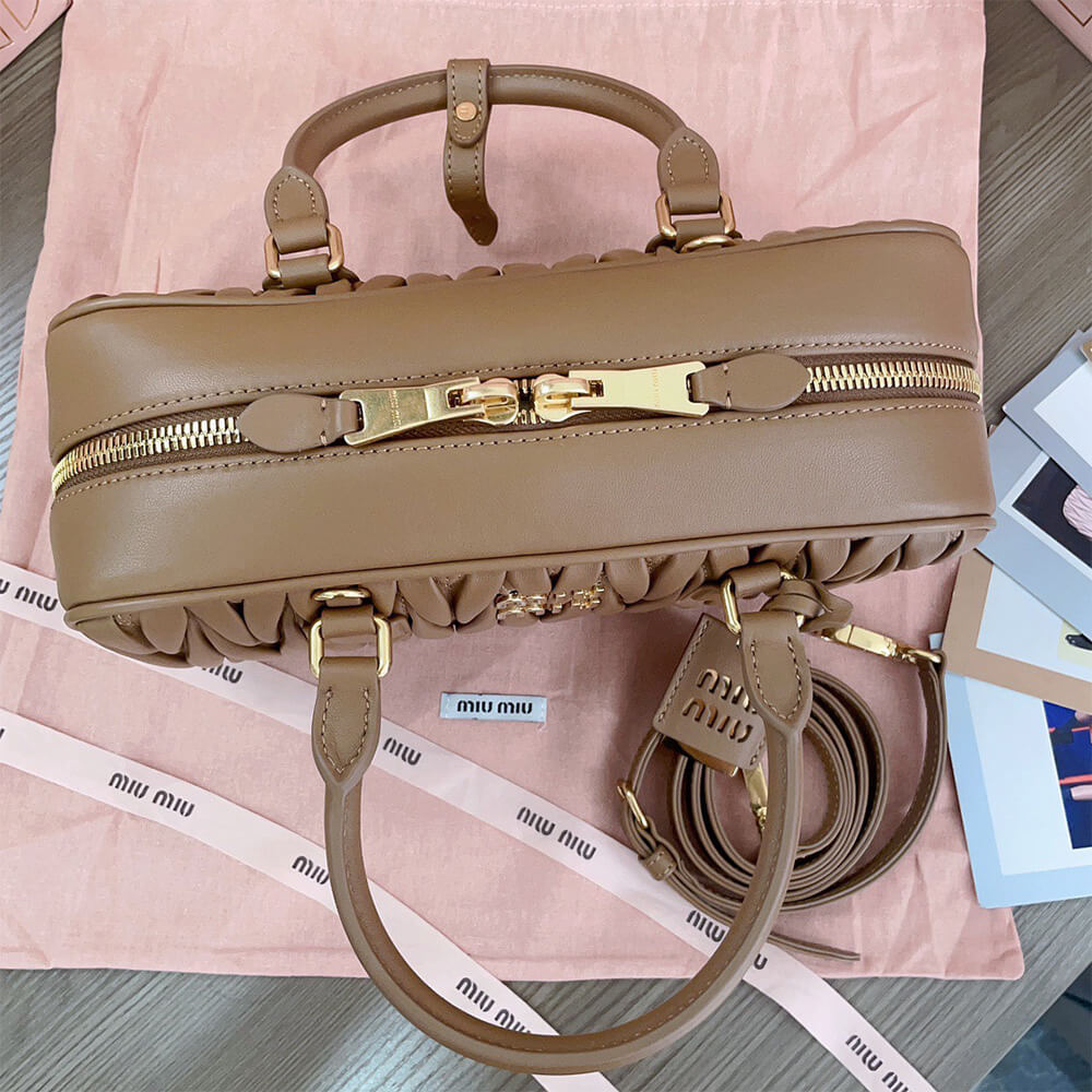 MIUMIU Large Arcadie matelasse nappa Bag(HIGH-END GRADE) - Top Club