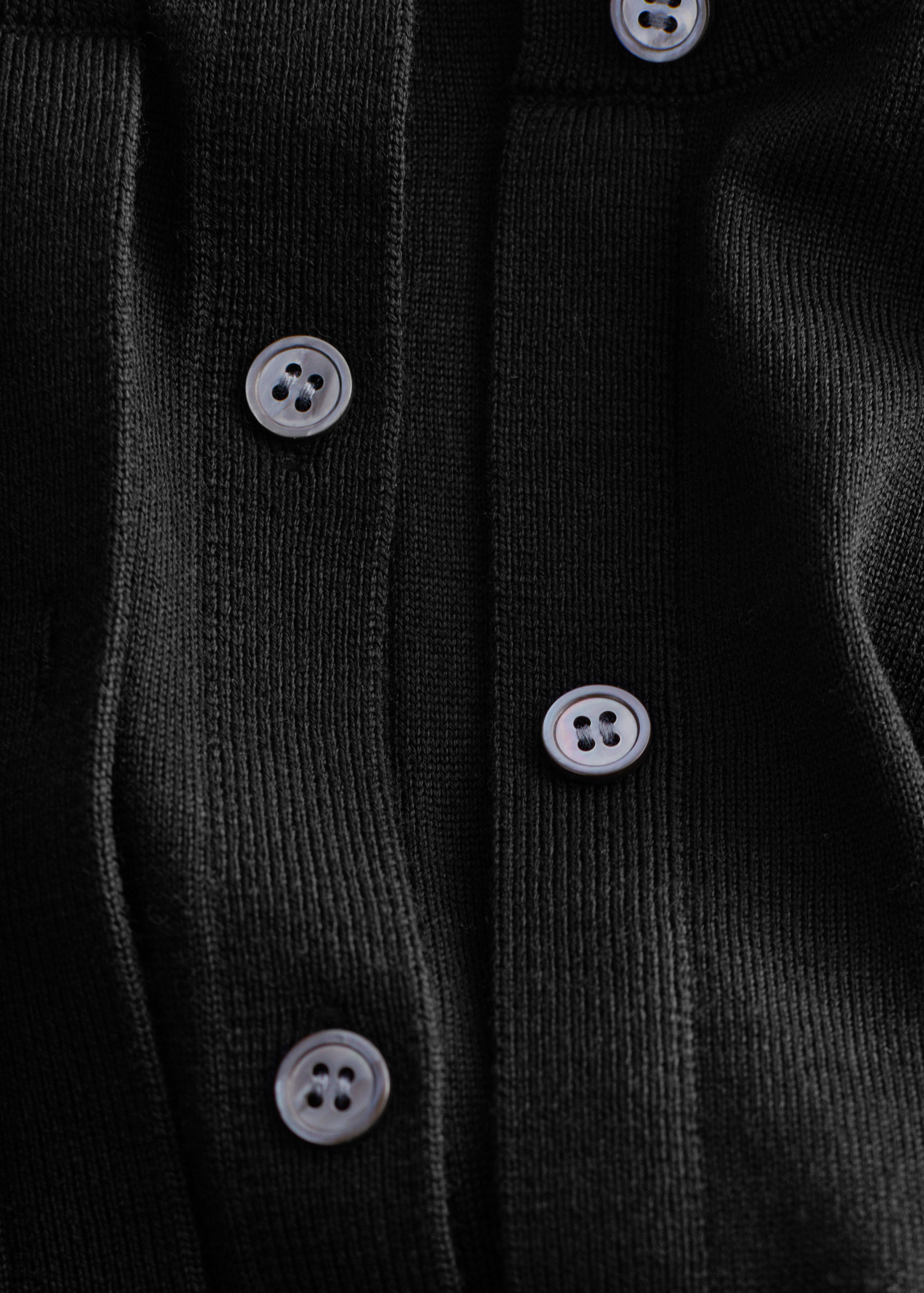 & Other Stories DOUBLE-LAYER MERINO WOOL CARDIGAN