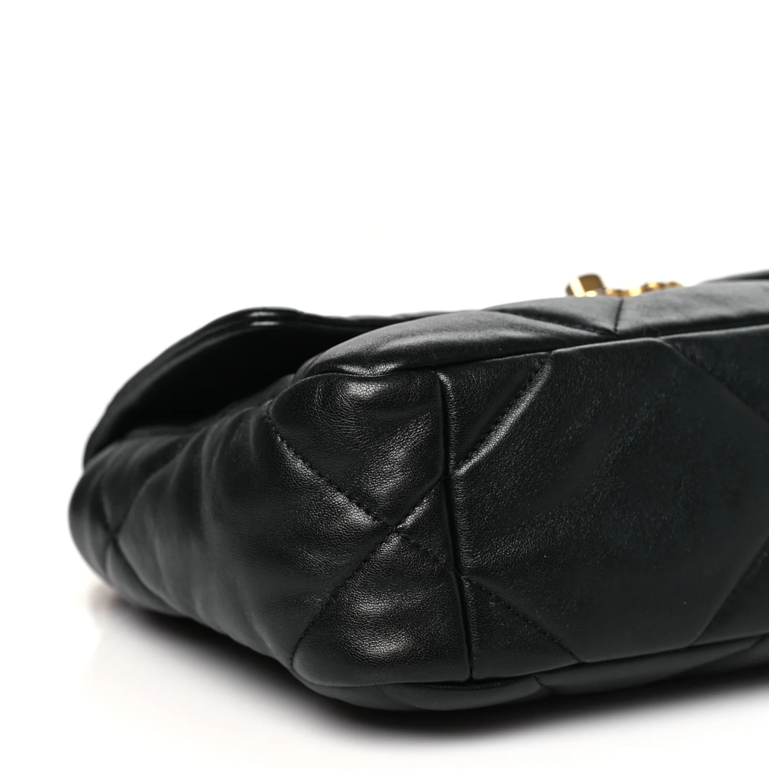 Lambskin Quilted Medium Chanel 19 Flap Black - Top Club