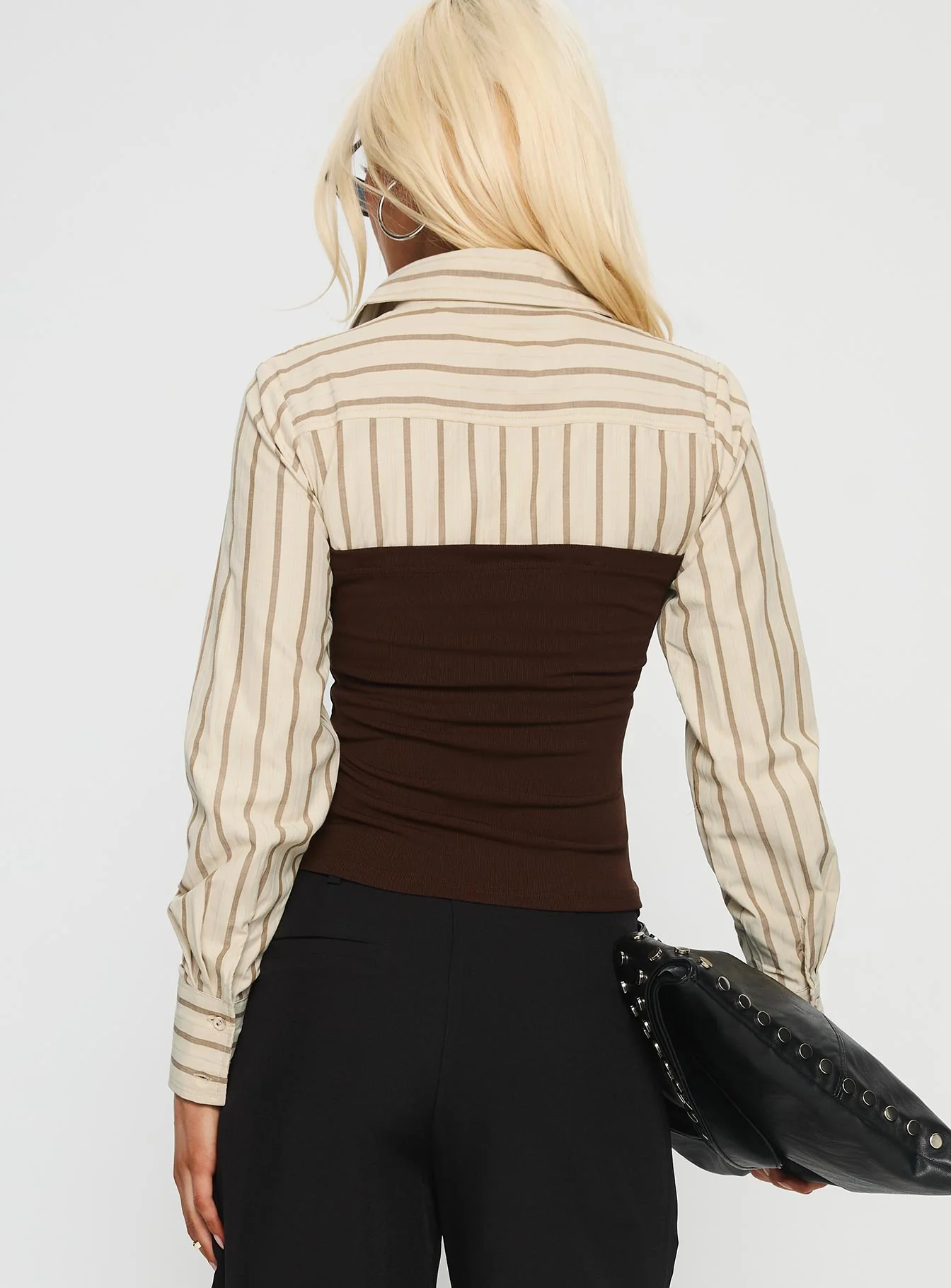 Dawnette Layered Long Sleeve Top Multi