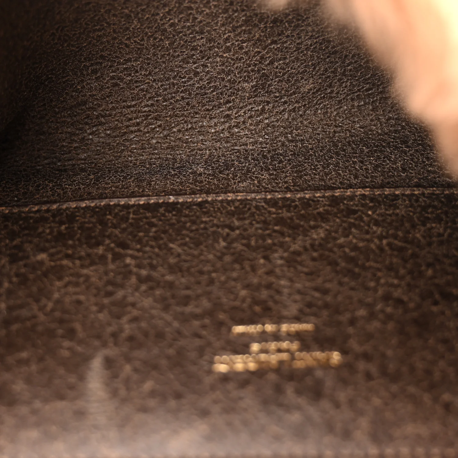 Shearling Calfskin Small Reversible Monogram Kate Satchel Ecru Dark Brown - Top Club