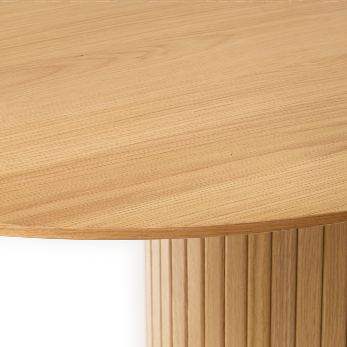 Eettafel Lenn ovaal hout Naturel eiken