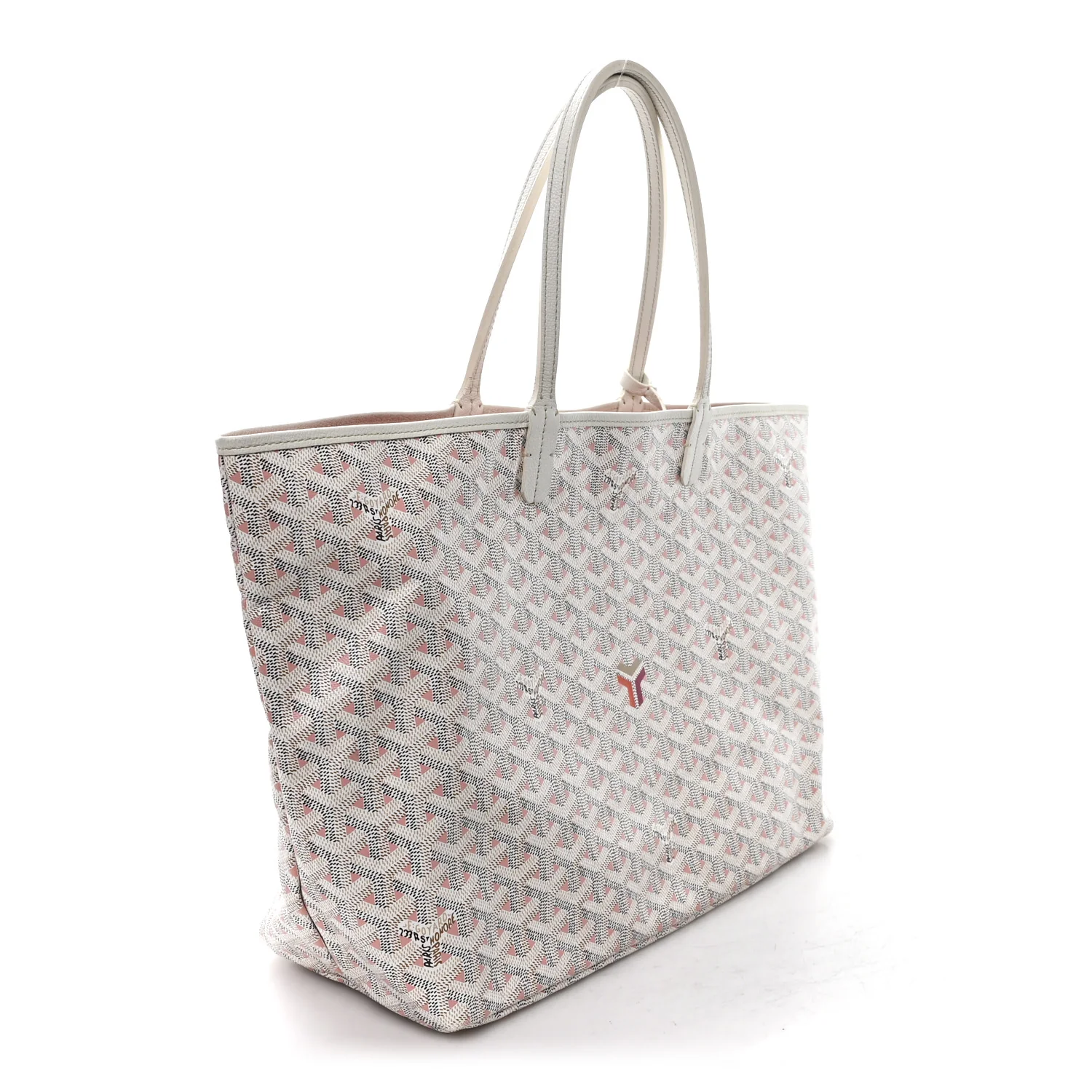 Goyardine Saint Louis Claire Voie PM White Pink - Top Club