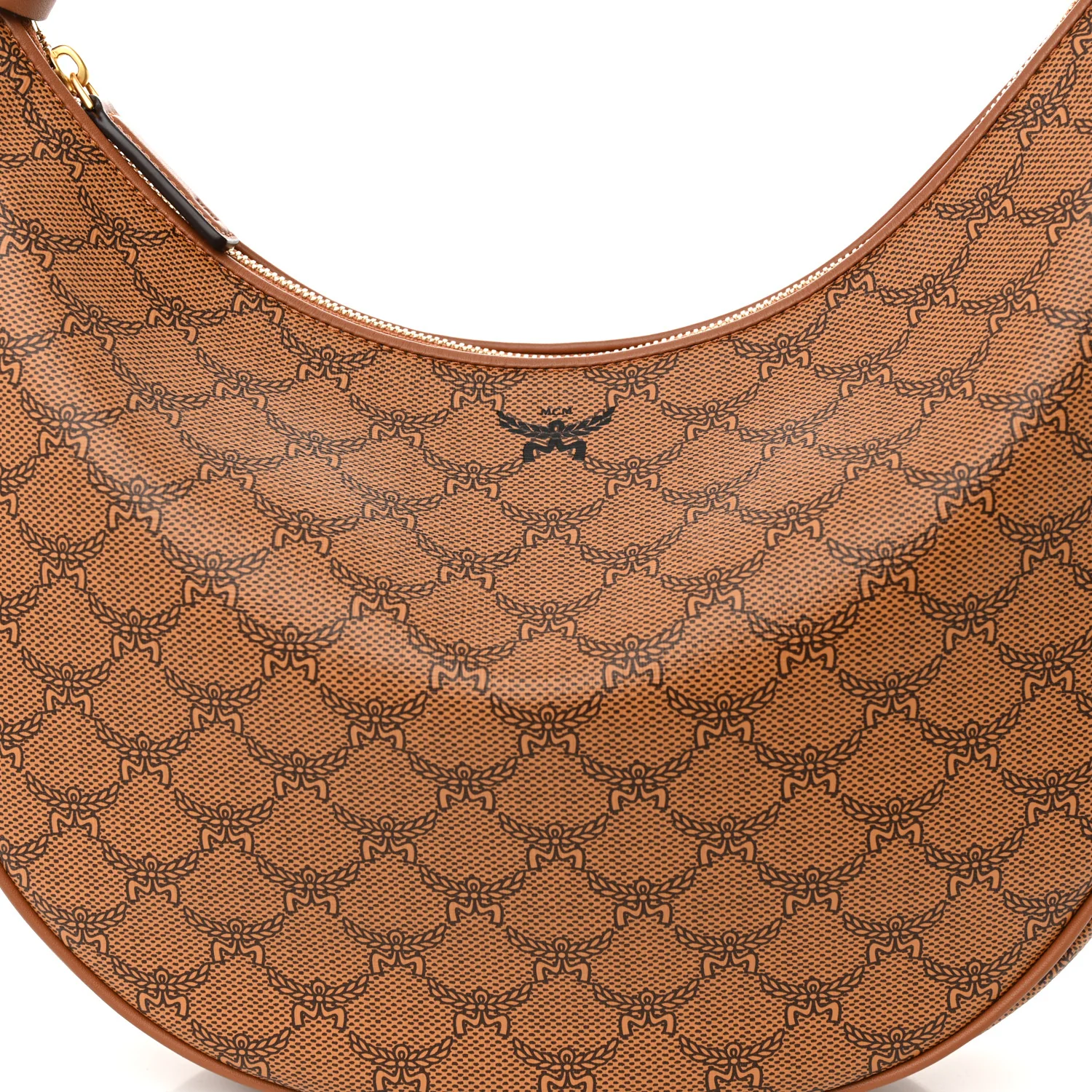 Lauretos Nappa Medium Himmel Hobo Cognac - Top Club