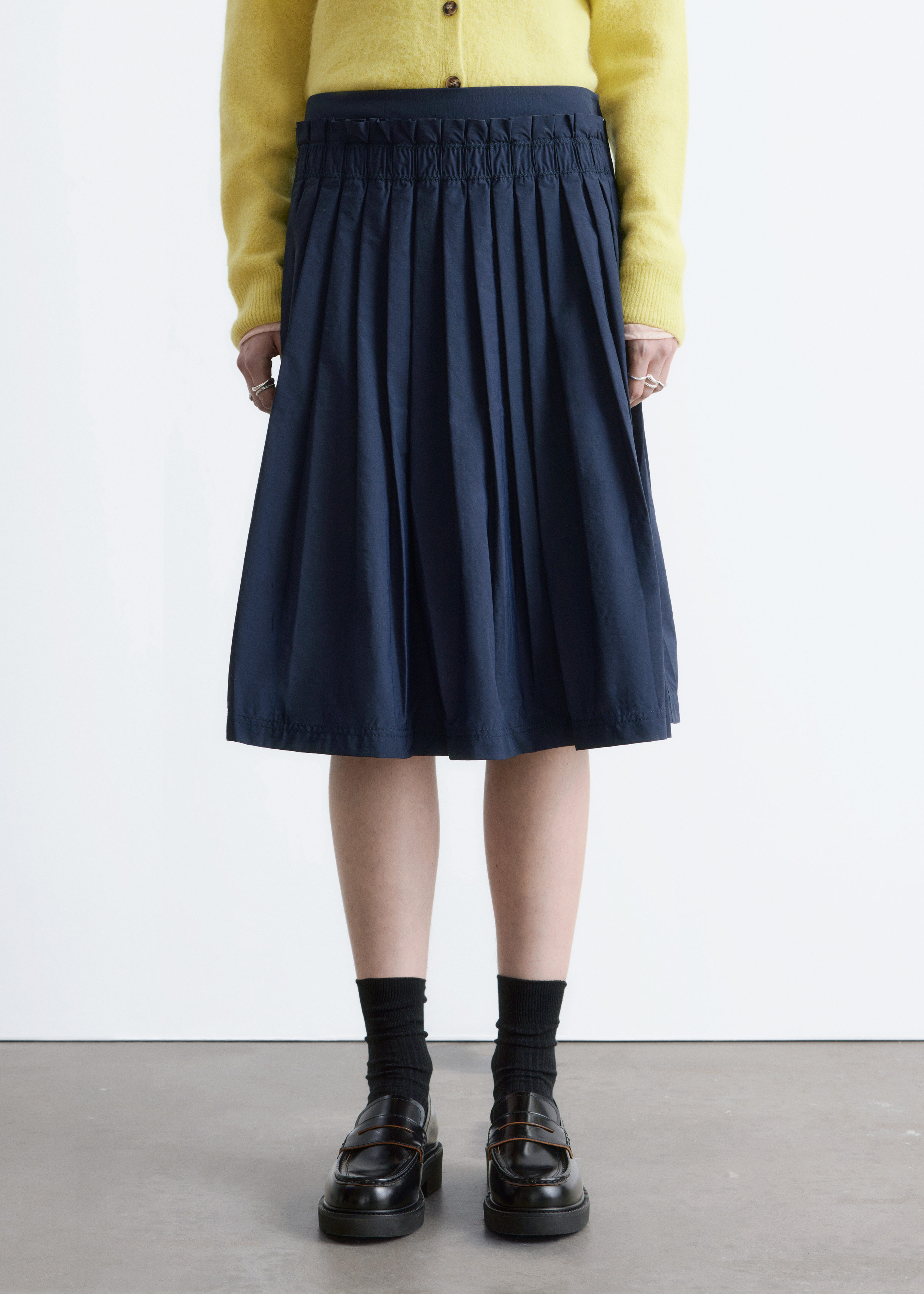 & Other Stories PLEATED MIDI SKIRT