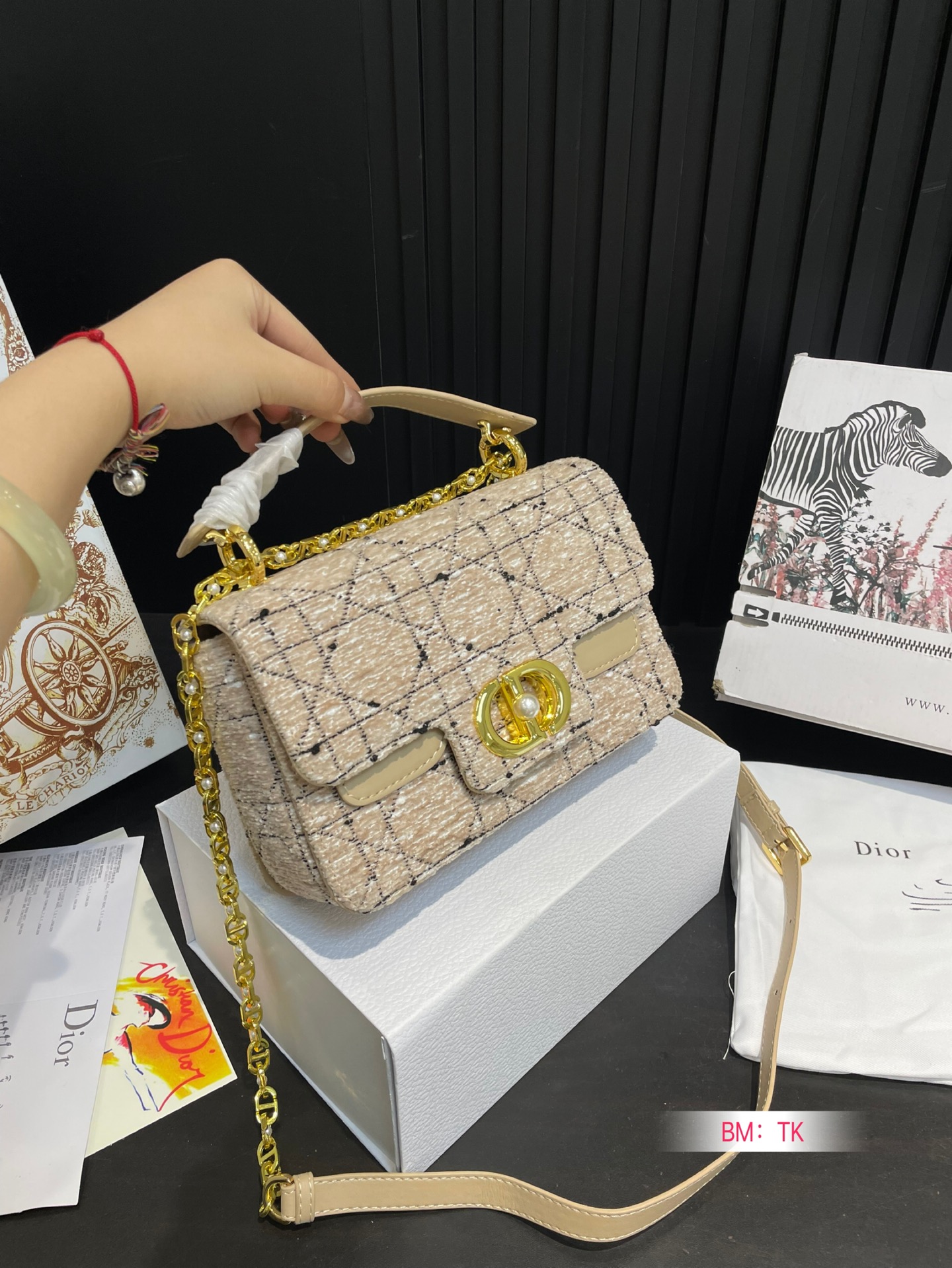 D new arrival Jolie Cannage bag size:22*14cm - Top Club