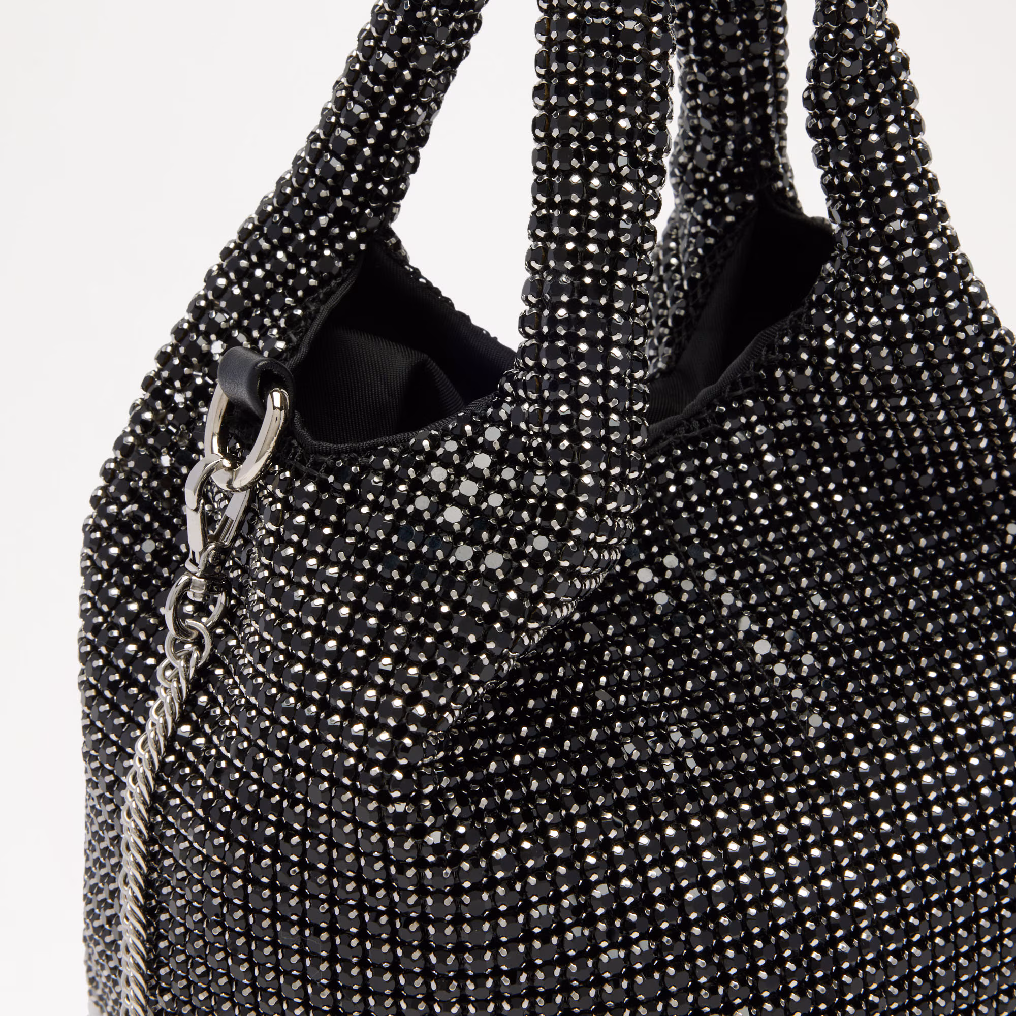 Glisten ToteRhinestone Crystal Bucket Bag