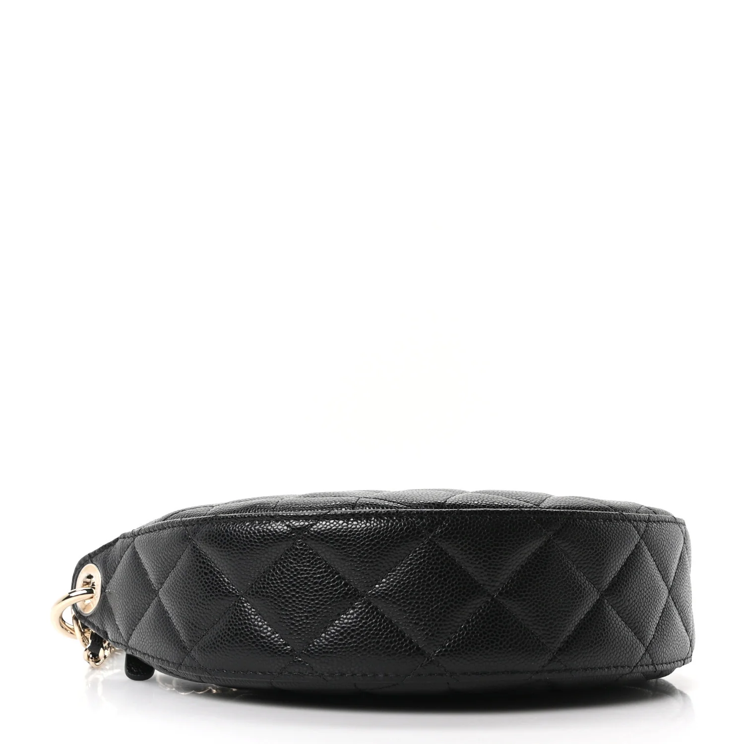 Caviar Quilted Other Shape With Chain Black - Top Club