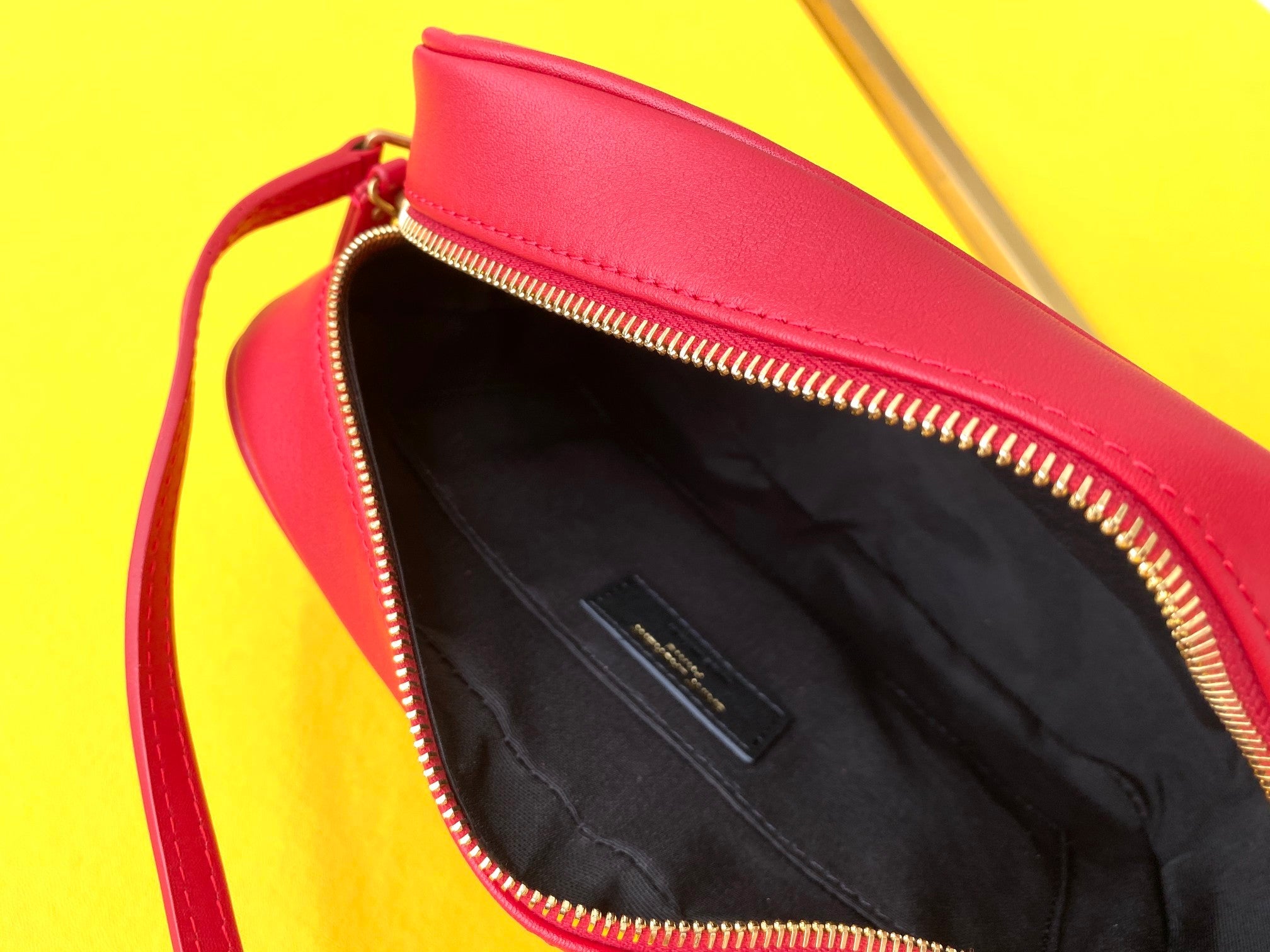 Y Lou Camera Bag In Quilted Leather - Top Club