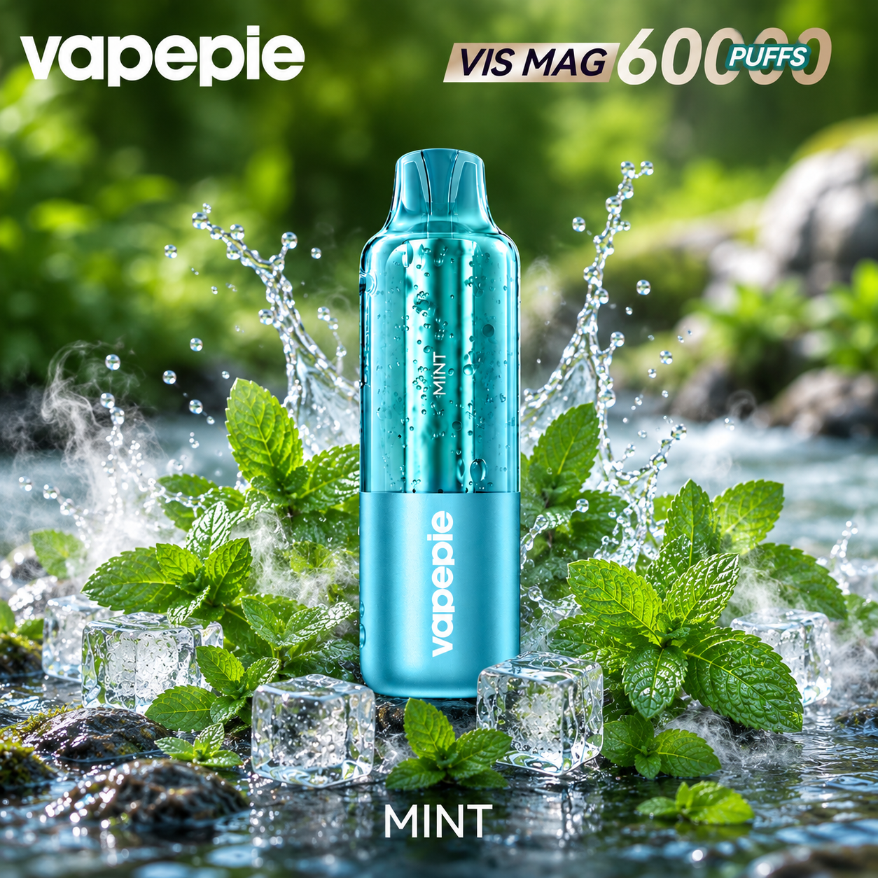 VAPEPIE VIS MAG 60 000 Potahů — 🔋Zařízení (baterie) + 💧Náplň (e-liquid)