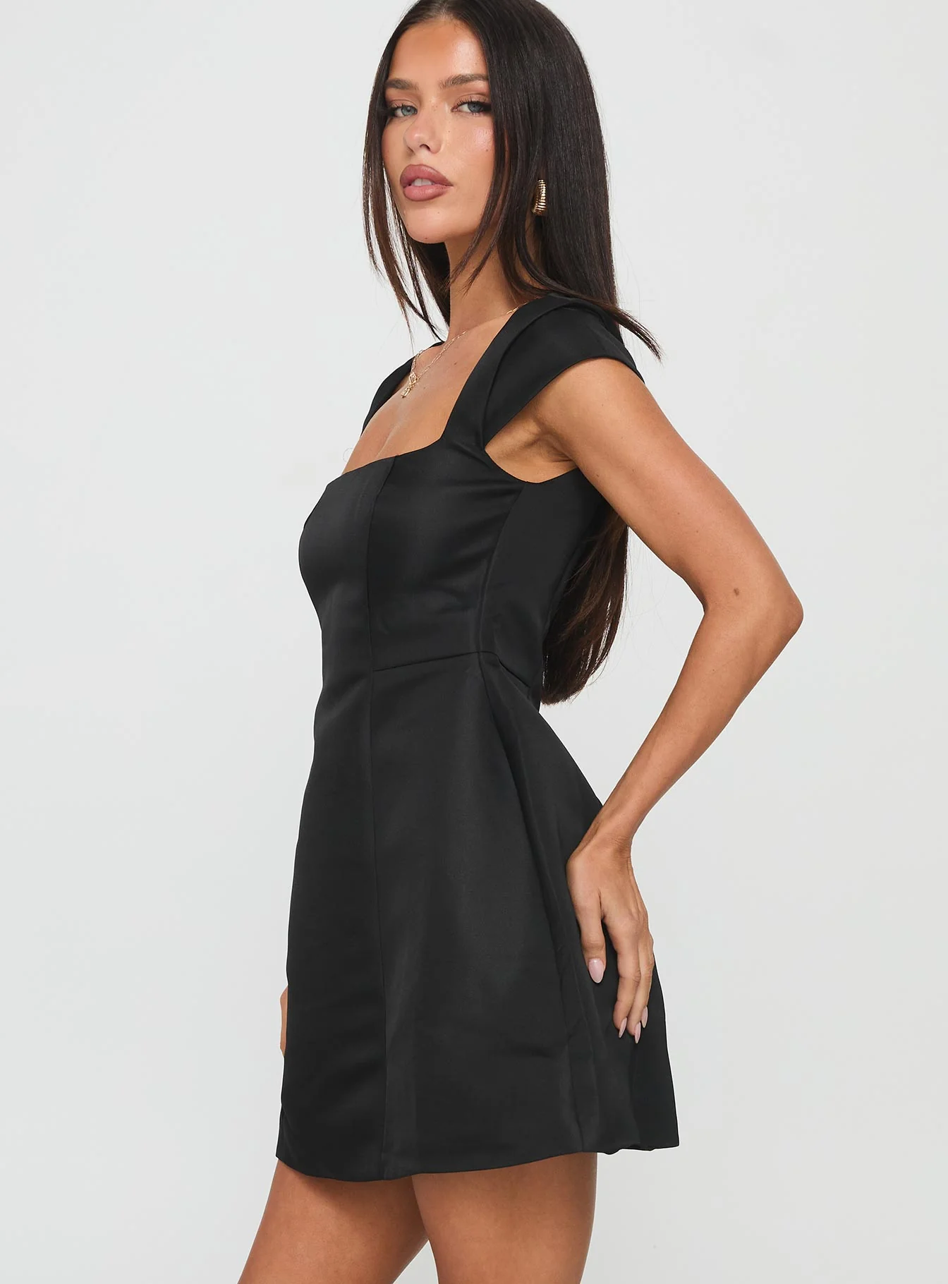 Mariza Mini Dress Black