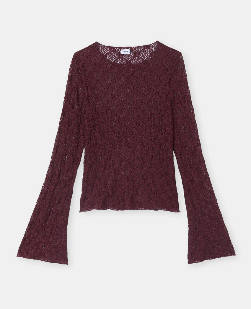 Pimkie Top en dentelle manches flare