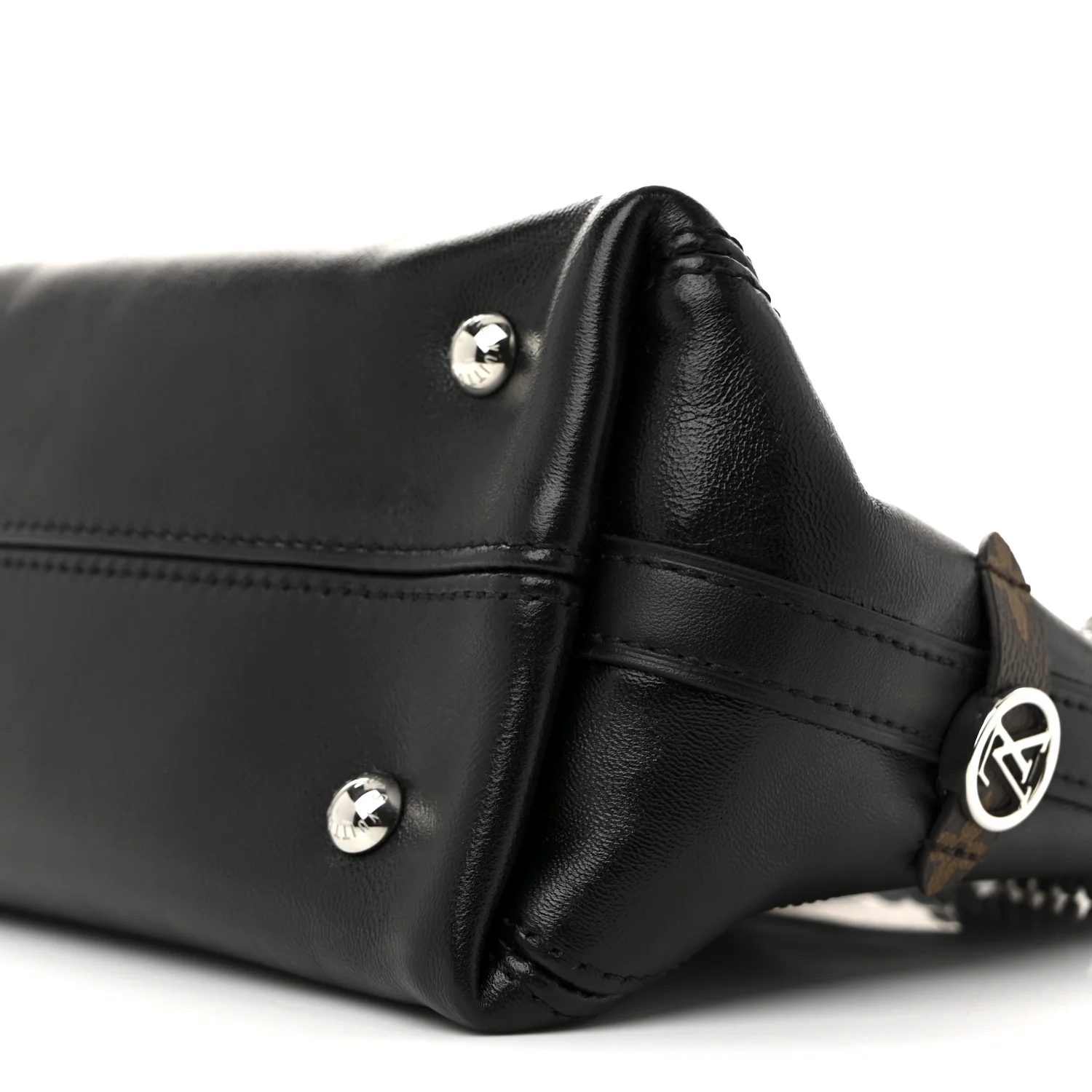 Lambskin CarryAll Cargo Vibe PM Black - Top Club