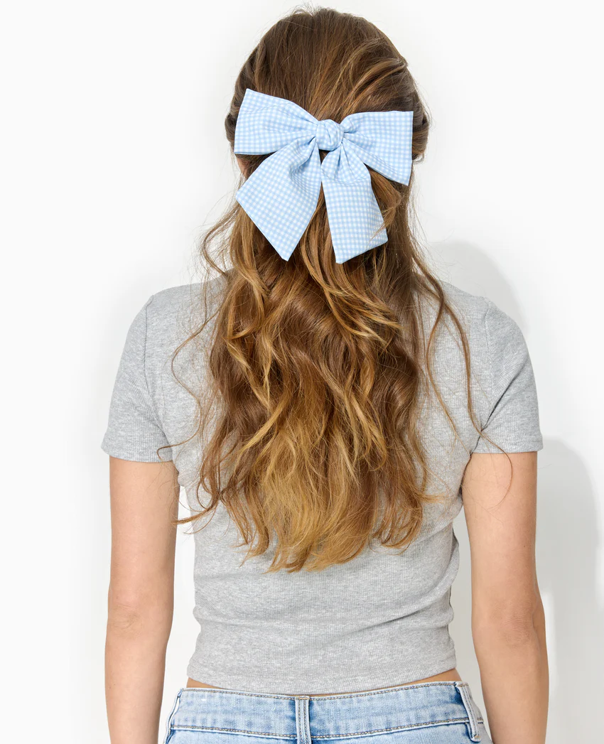 Pimkie Barrette avec grand nœud vichy