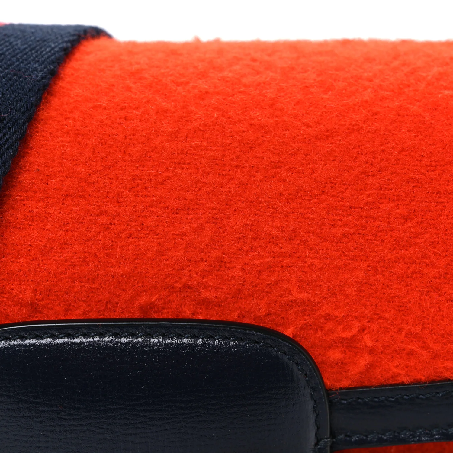 Casy Wool Azalea Calfskin Mini Horsebit 1955 Shoulder Bag Bitter Sweet Blue - Top Club