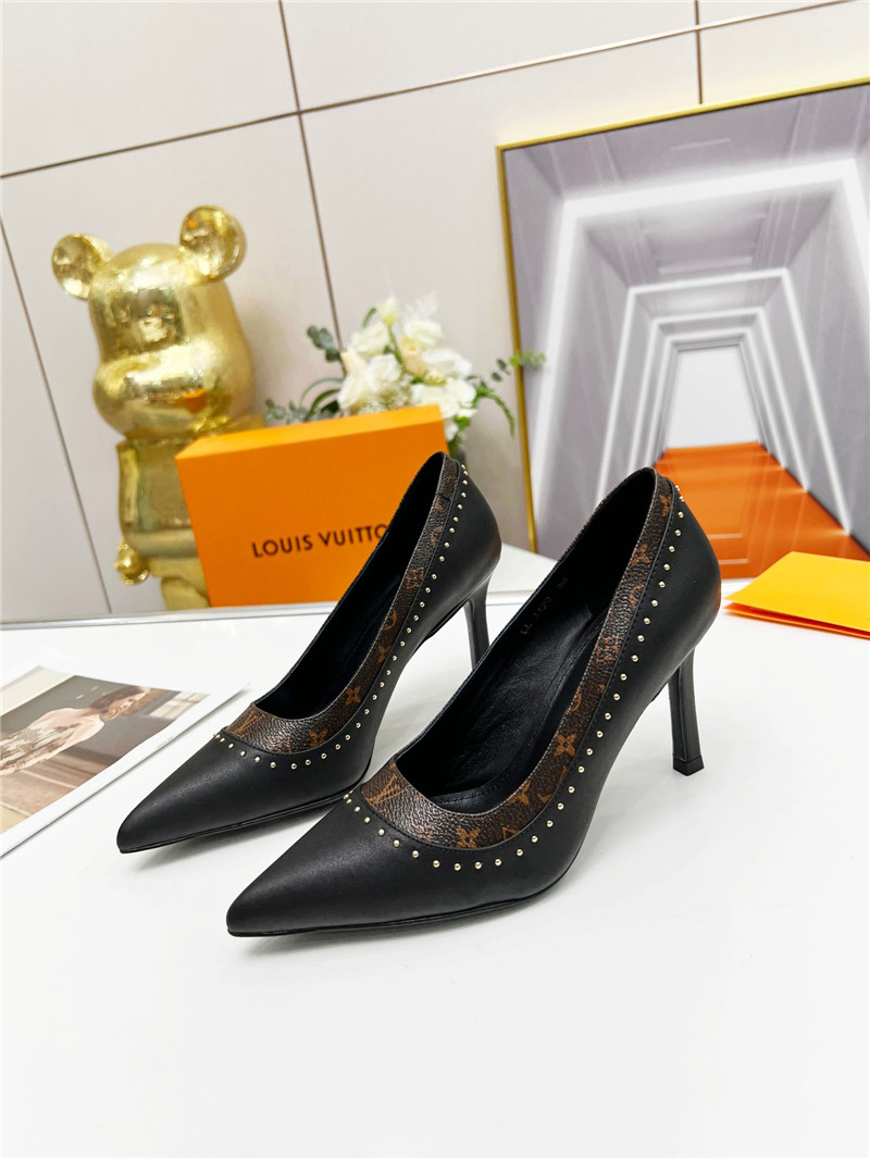 louis vuitton LV logo leather shoes - Sneaker Replica Workshop