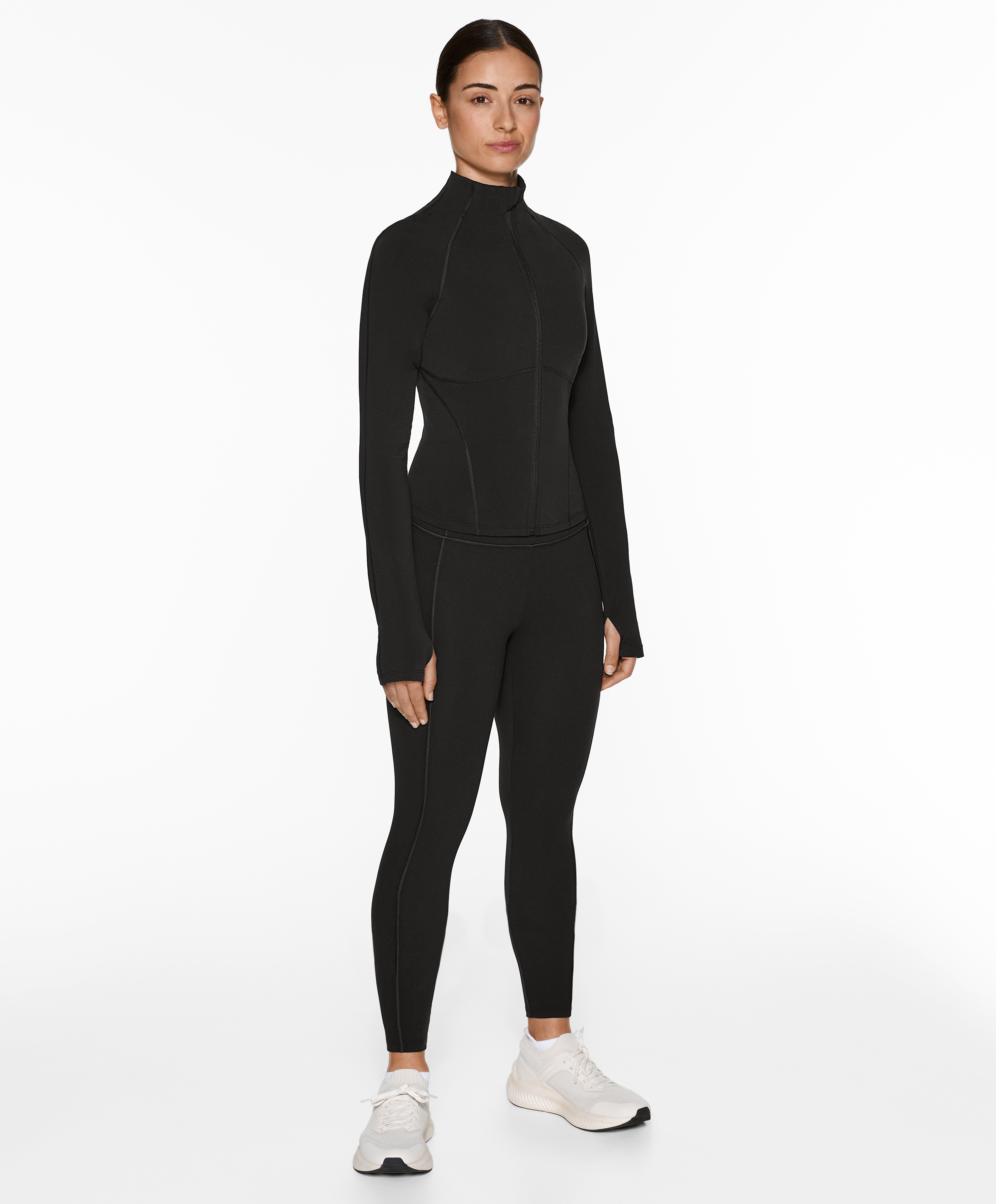 OYSHO Light warmth running technical jacket with seams