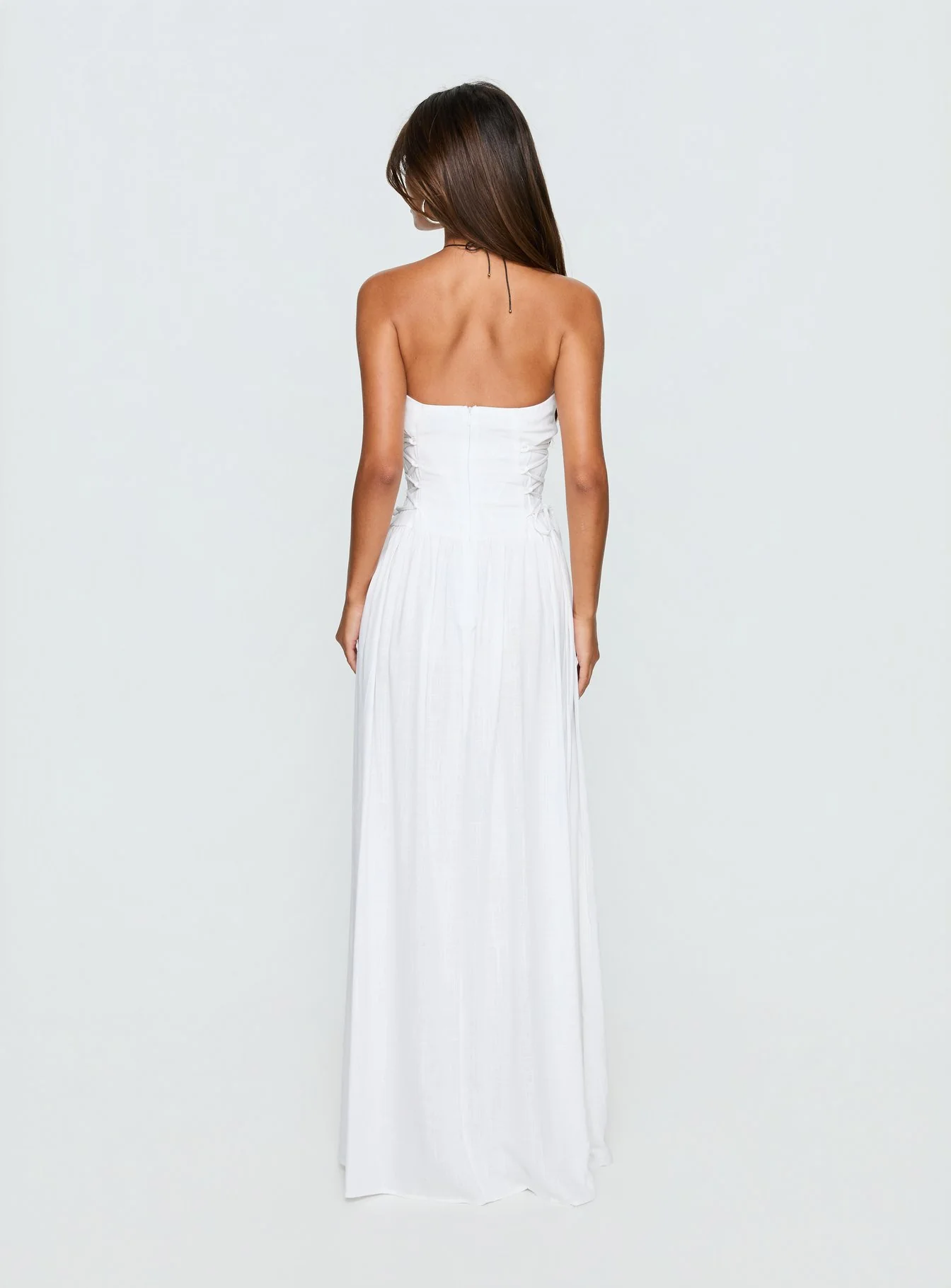 So Far So Good Maxi Dress White