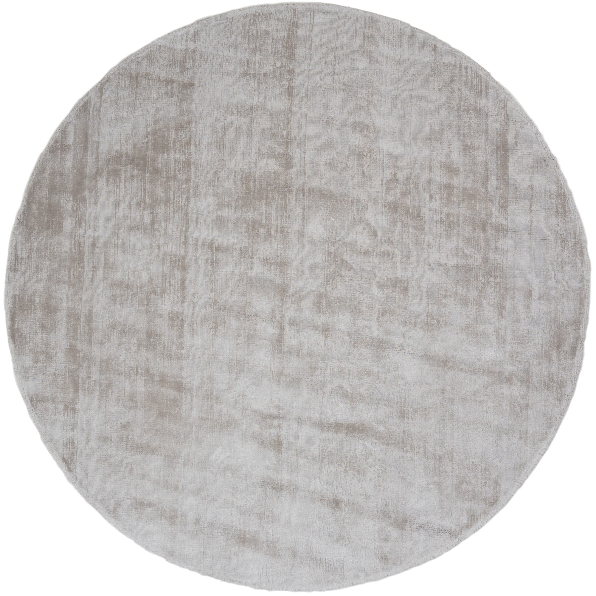 Vloerkleed Viscose - Light Grey 160 x 230 cm