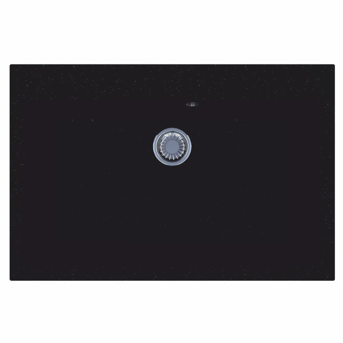 Luxury natural stone sink black 76 cm - kitchen accessories