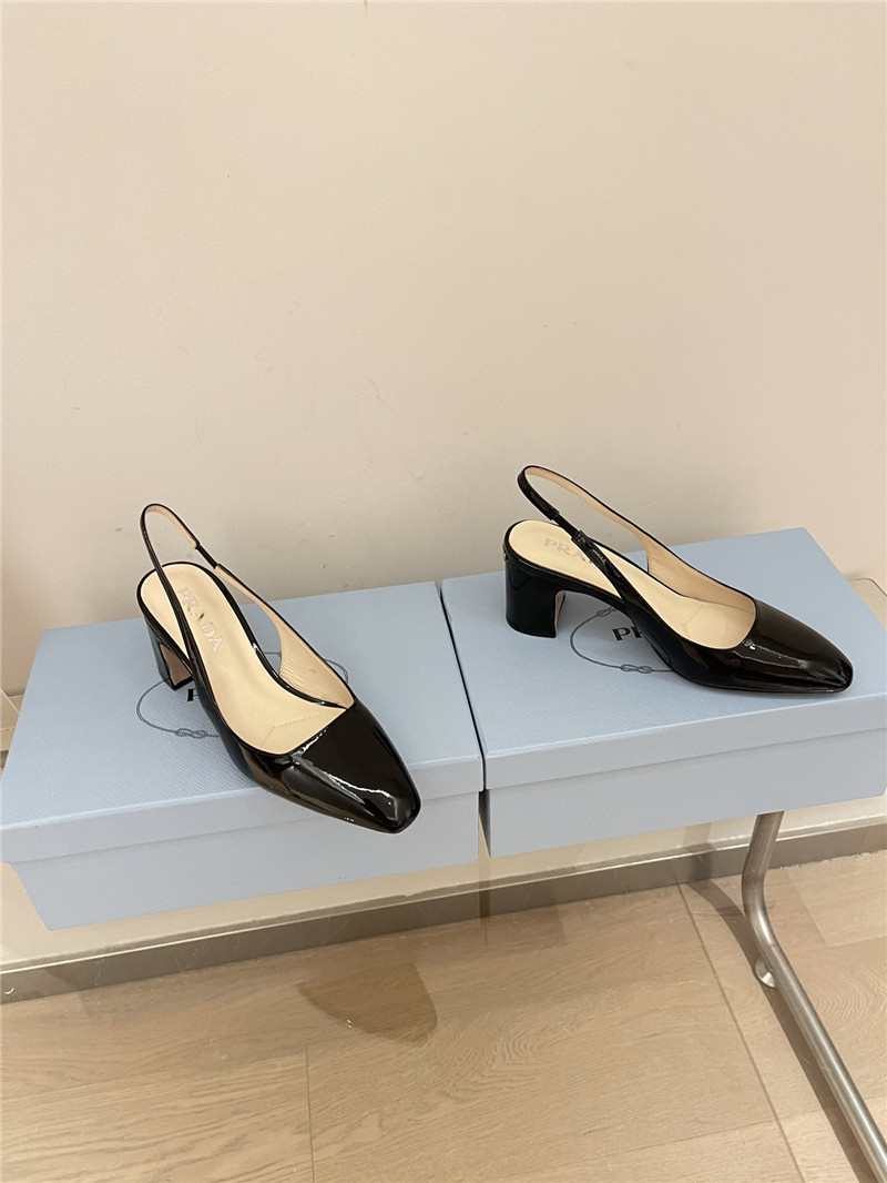 prada new vintage mid heel sandals - Sneaker Replica Workshop