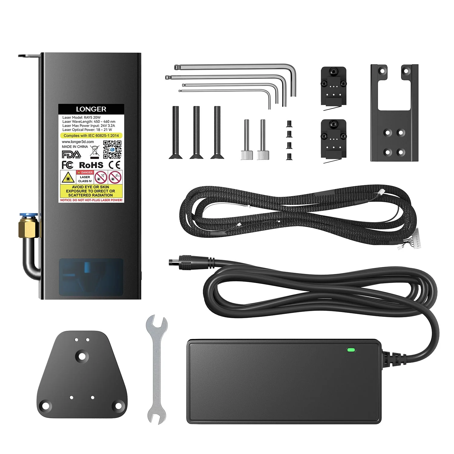 20W laser module for Longer Ray5
