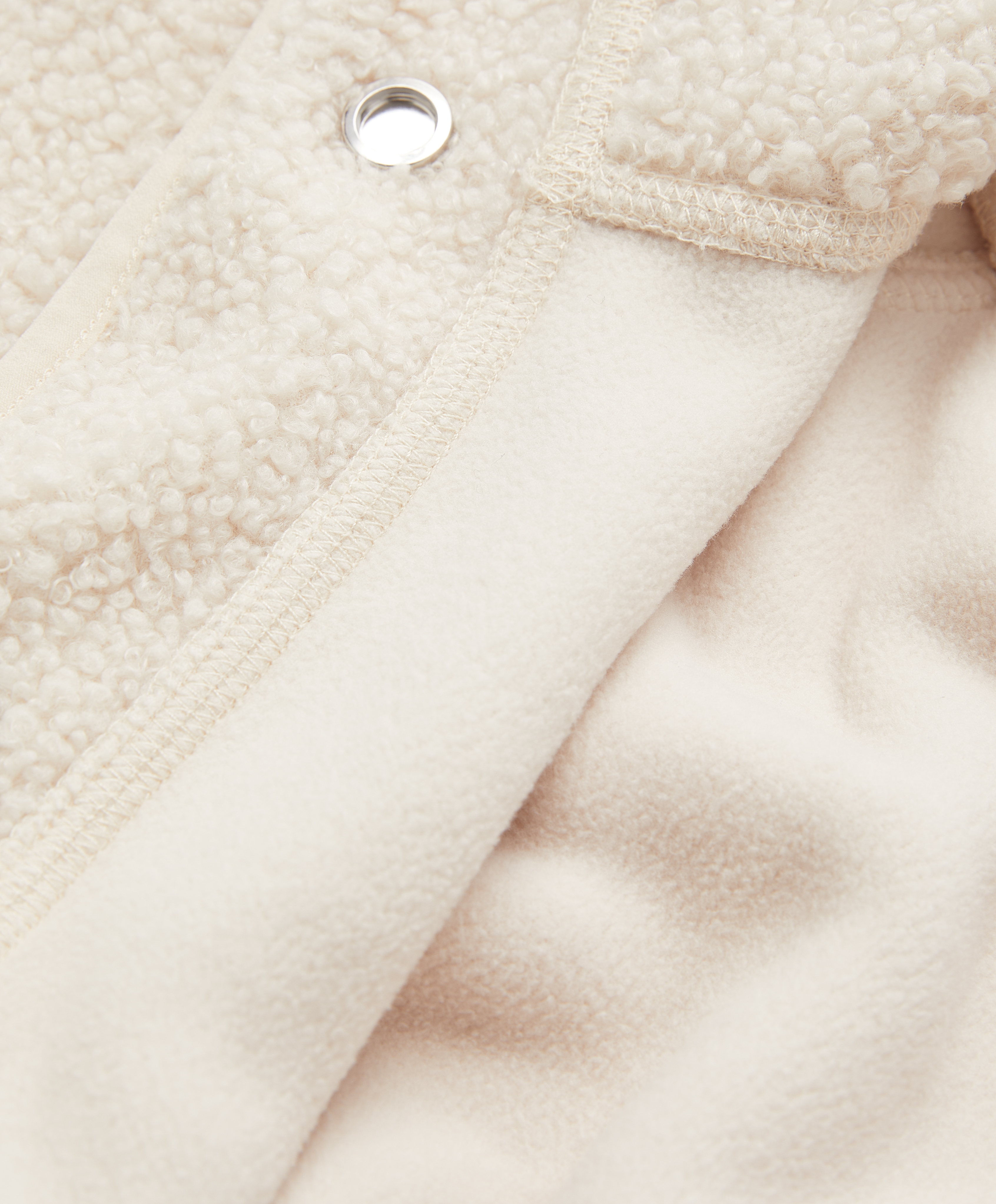 OYSHO Faux-shearling jacket