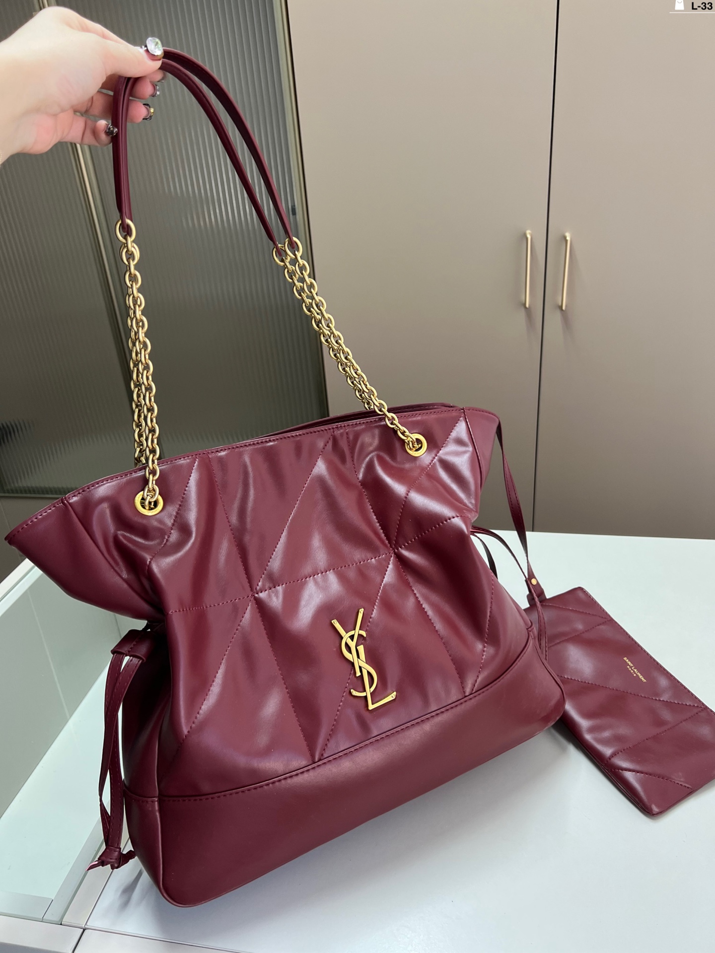 Y new arrival jamie large pochon tote bag size: 33 cm - Top Club