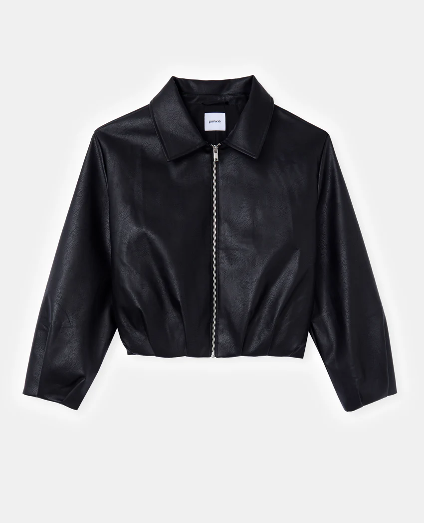 Pimkie Blouson en simili forme boule