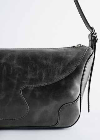 & Other Stories RECTANGULAR LEATHER CROSSBODY BAG