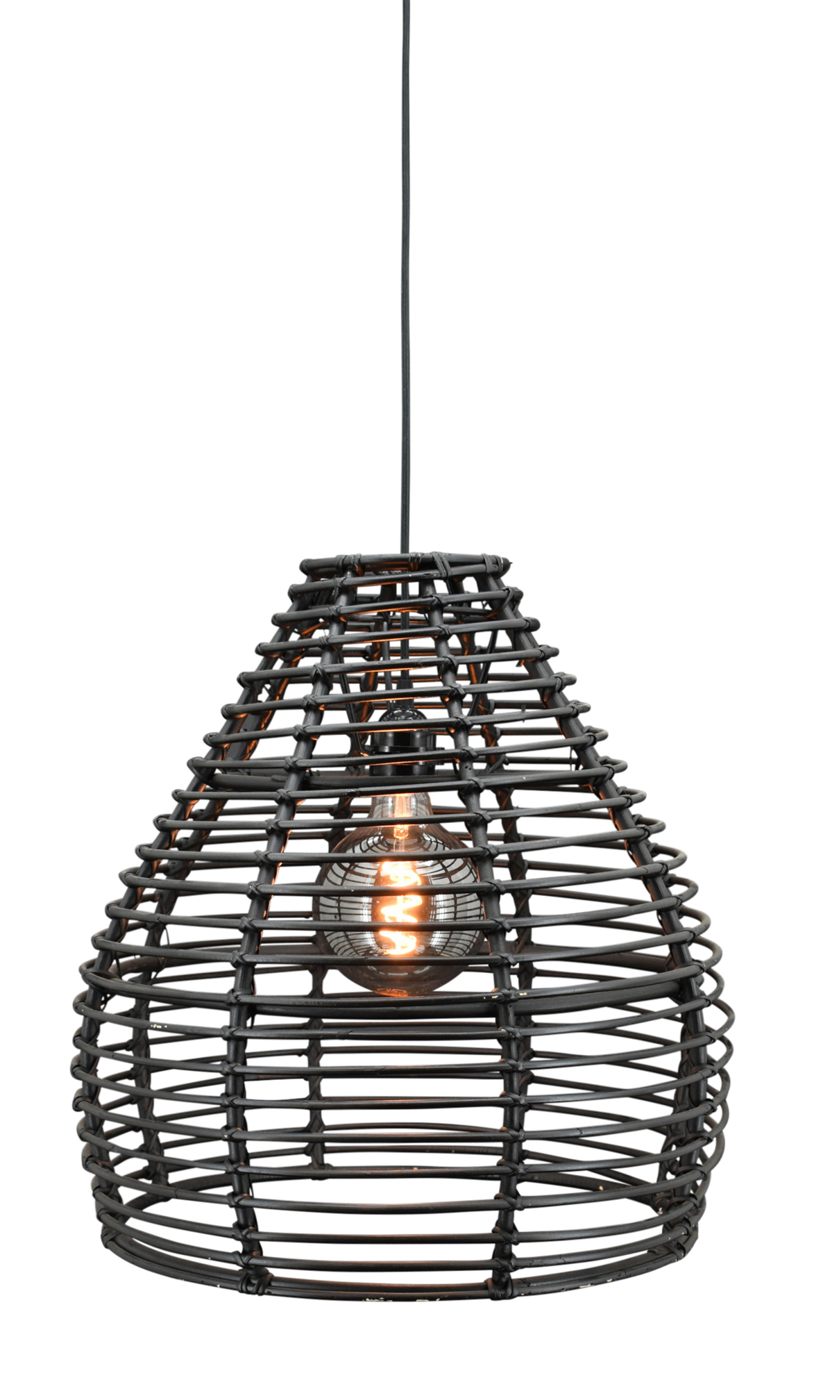 Hanglamp Bolzano small black Ø45 cm